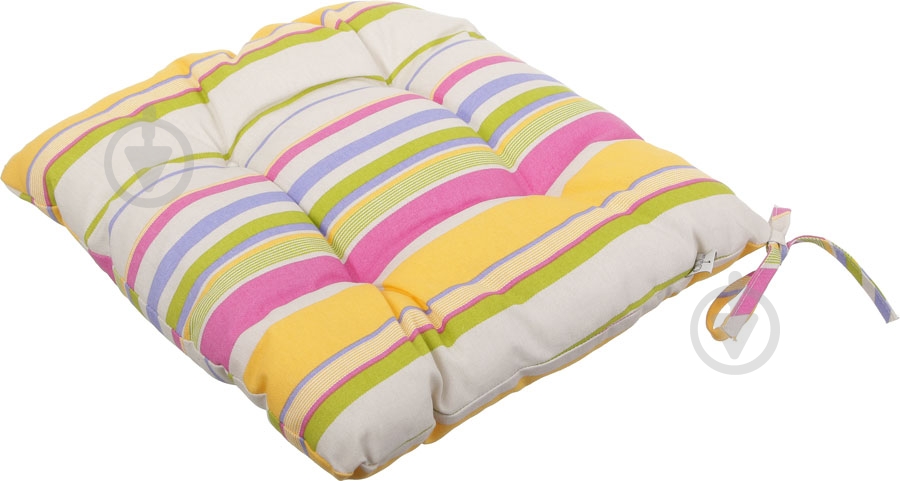 Подушка на стул Stripe 40х40 см Прованс - фото 1 Подушка на стул Stripe 40х40 см Прованс - фото 1