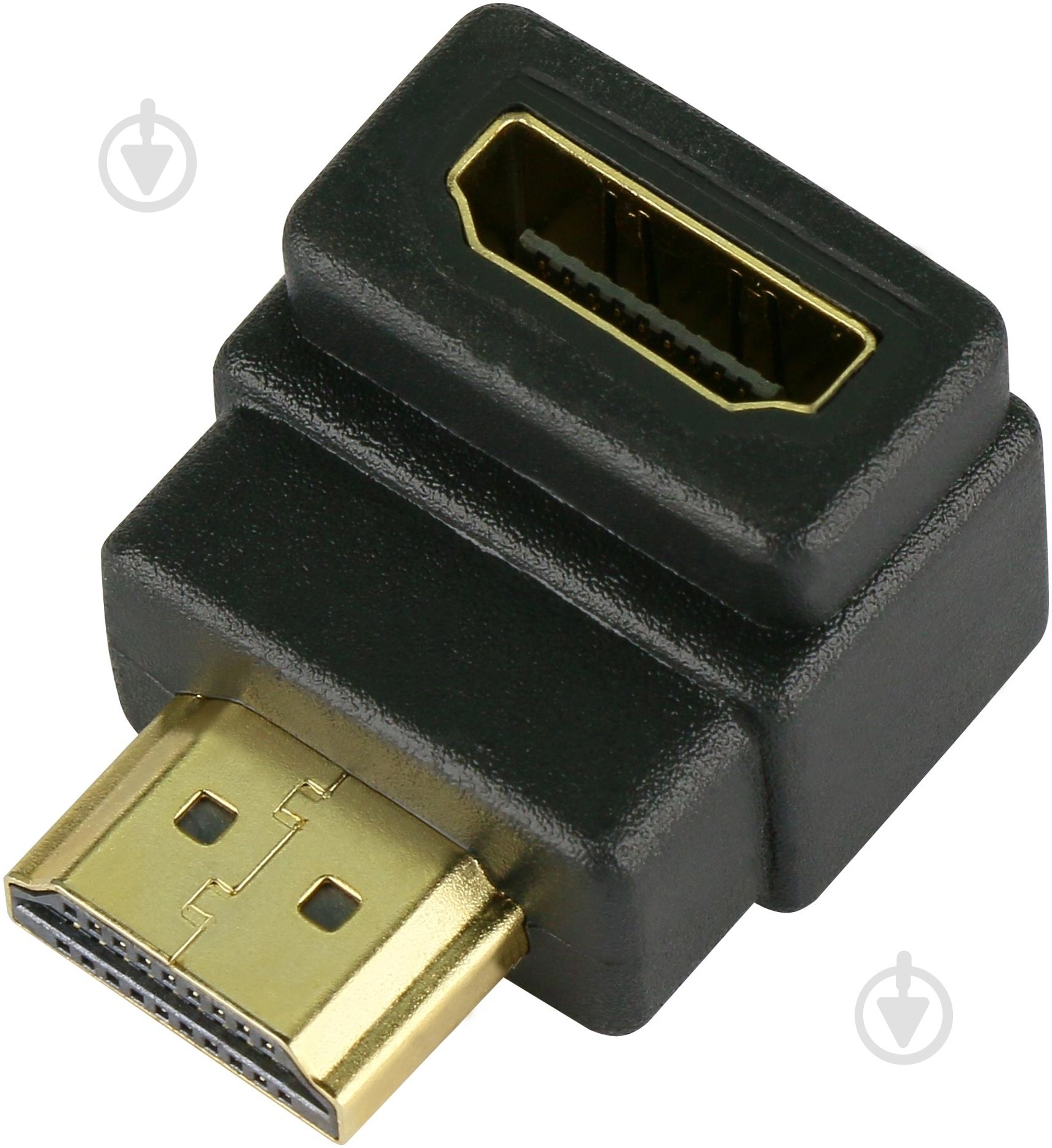 Переходник EMT HDMI M – HDMI F черный (2-0059) - фото 1