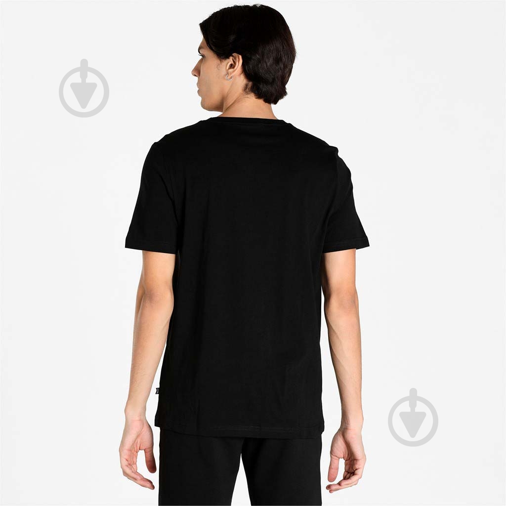 Футболка Puma ESS Tee 84722301 р.S черный - фото 2
