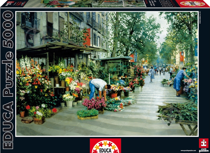 Пазл Educa Барселона: Вулиця Рамбла EDU-16023 - фото 1