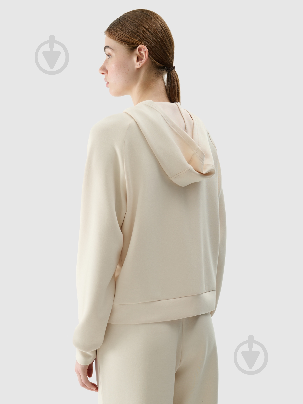 Джемпер 4F SWEATSHIRT F1577 4FWSS25TSWSF1577-83S р.XS бежевый - фото 3