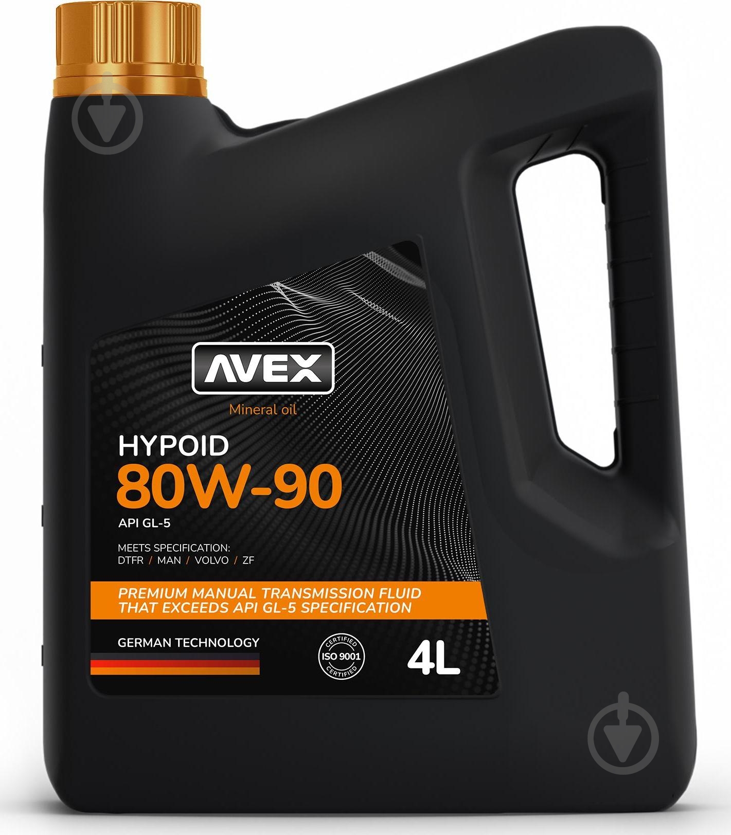 Масло трансмиссионное Avex HYPOID 80W-90 4 л - фото 1