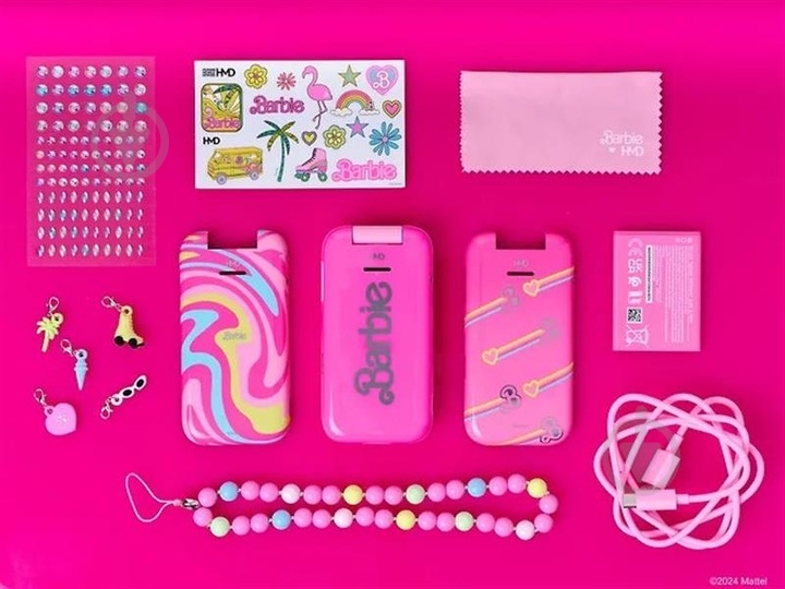Мобильный телефон HMD Barbie Phone pink HMD Barbie Phone Pink - фото 7