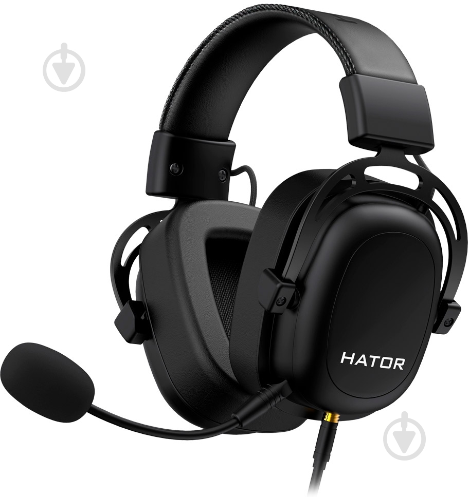 Гарнитура игровая Hator Hypergang 7.1 USB black (HTA-840) - фото 1