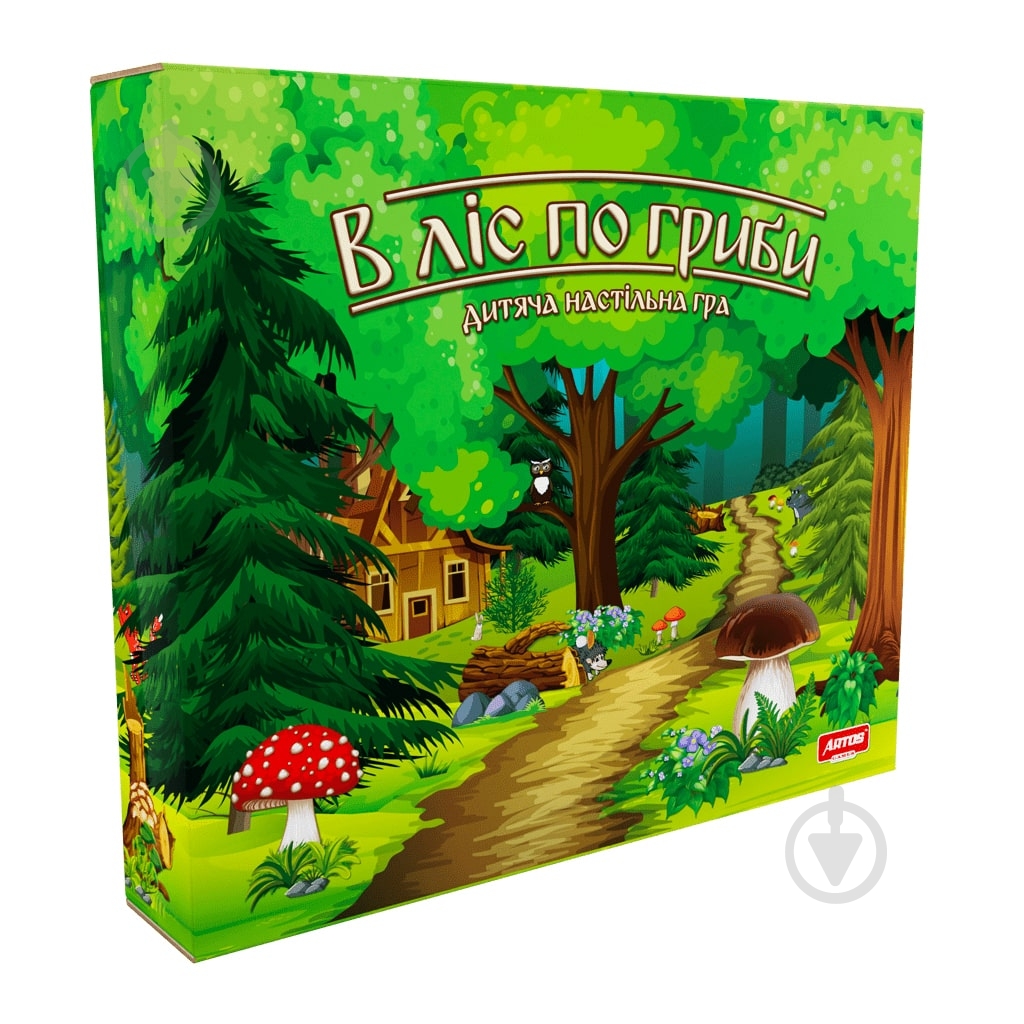 Игра настольная ARTOS GAMES В лес по грибы - фото 1 Игра настольная ARTOS GAMES В лес по грибы - фото 1