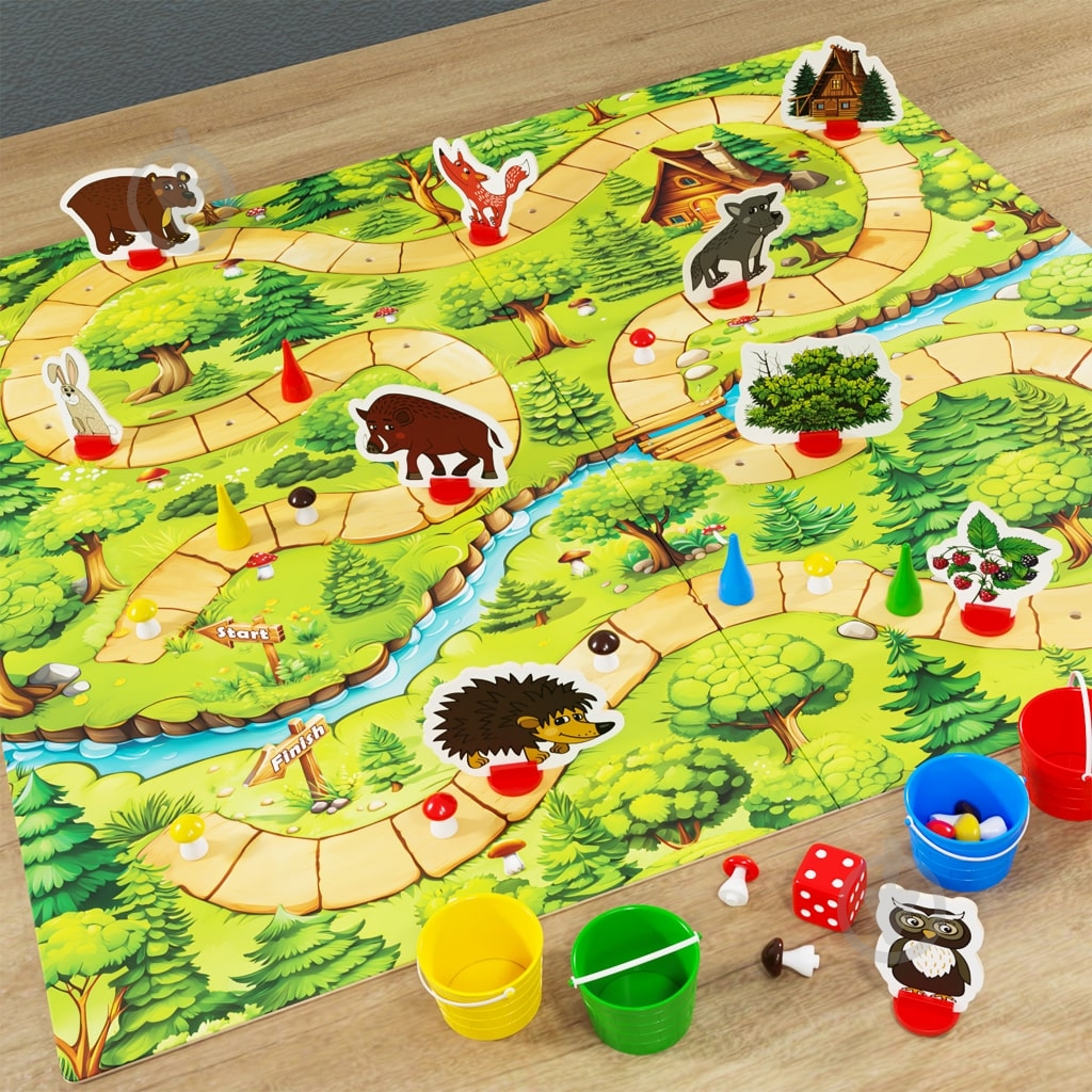 Игра настольная ARTOS GAMES В лес по грибы - фото 4 Игра настольная ARTOS GAMES В лес по грибы - фото 4