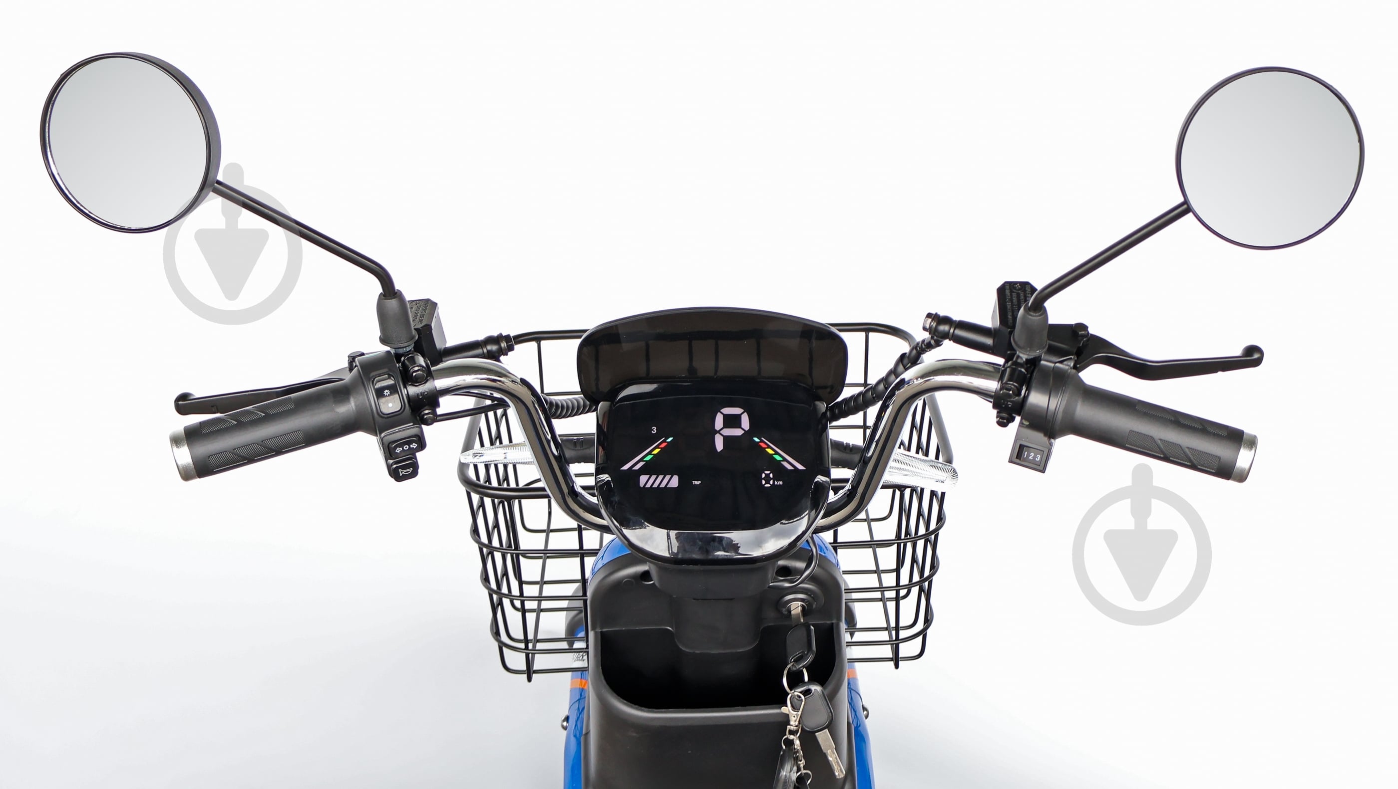 Электроскутер Maxxter RUNNER (Black-Blue) 1500 Вт - фото 6