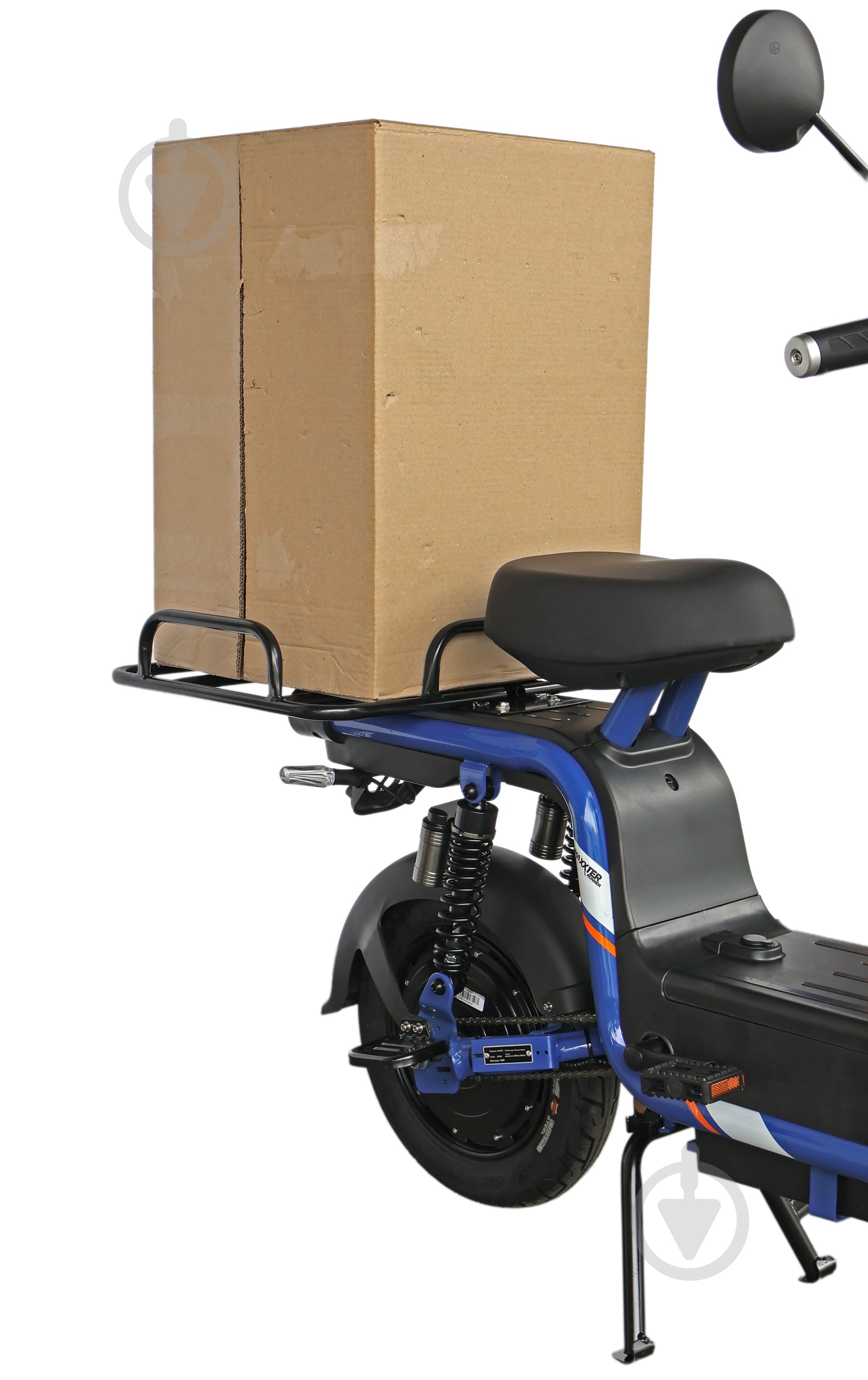 Электроскутер Maxxter RUNNER (Black-Blue) 1500 Вт - фото 10