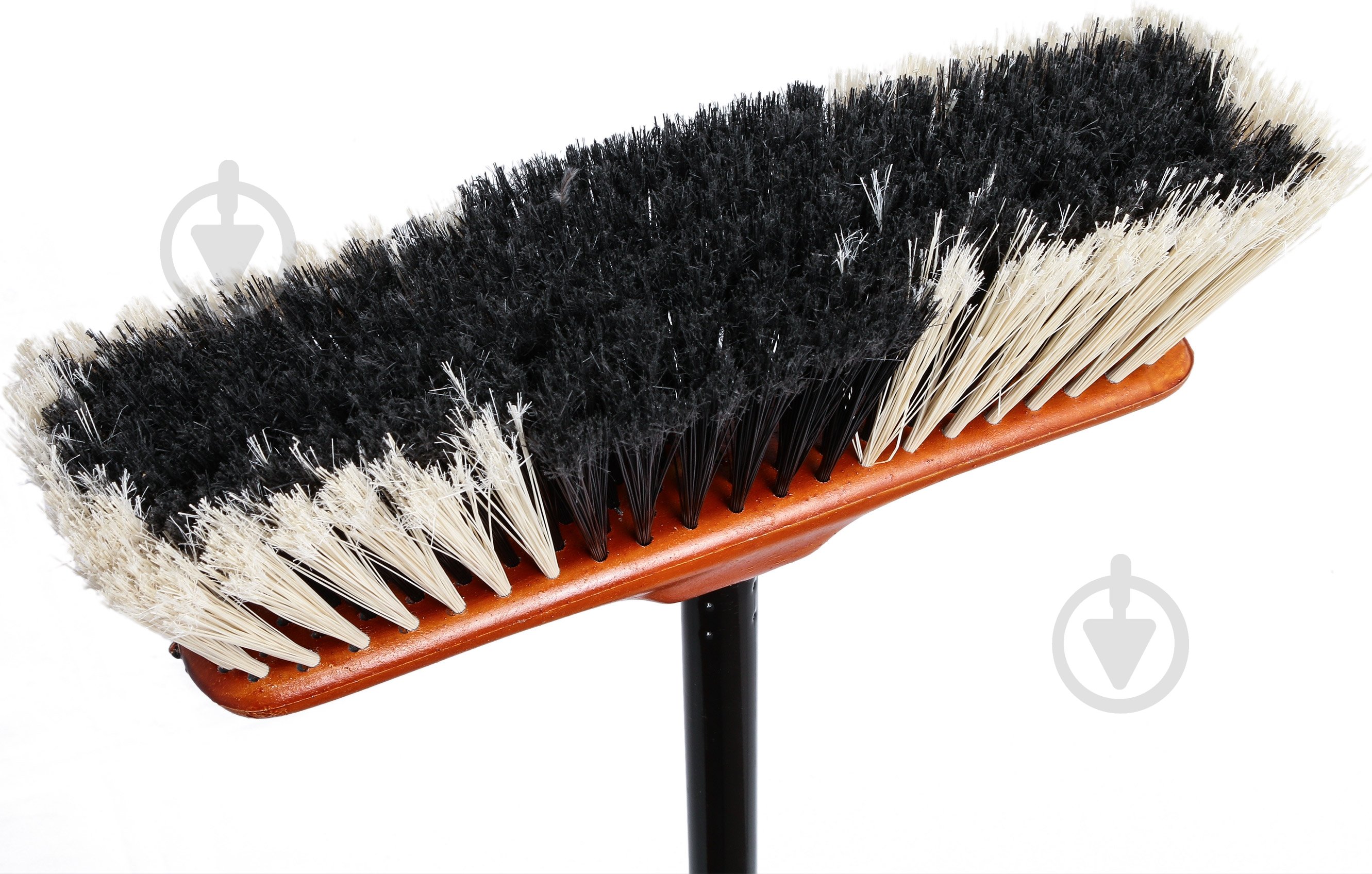 Щетка для пола с длинной ручкой Bicolor Apex 118 см черный - фото 4