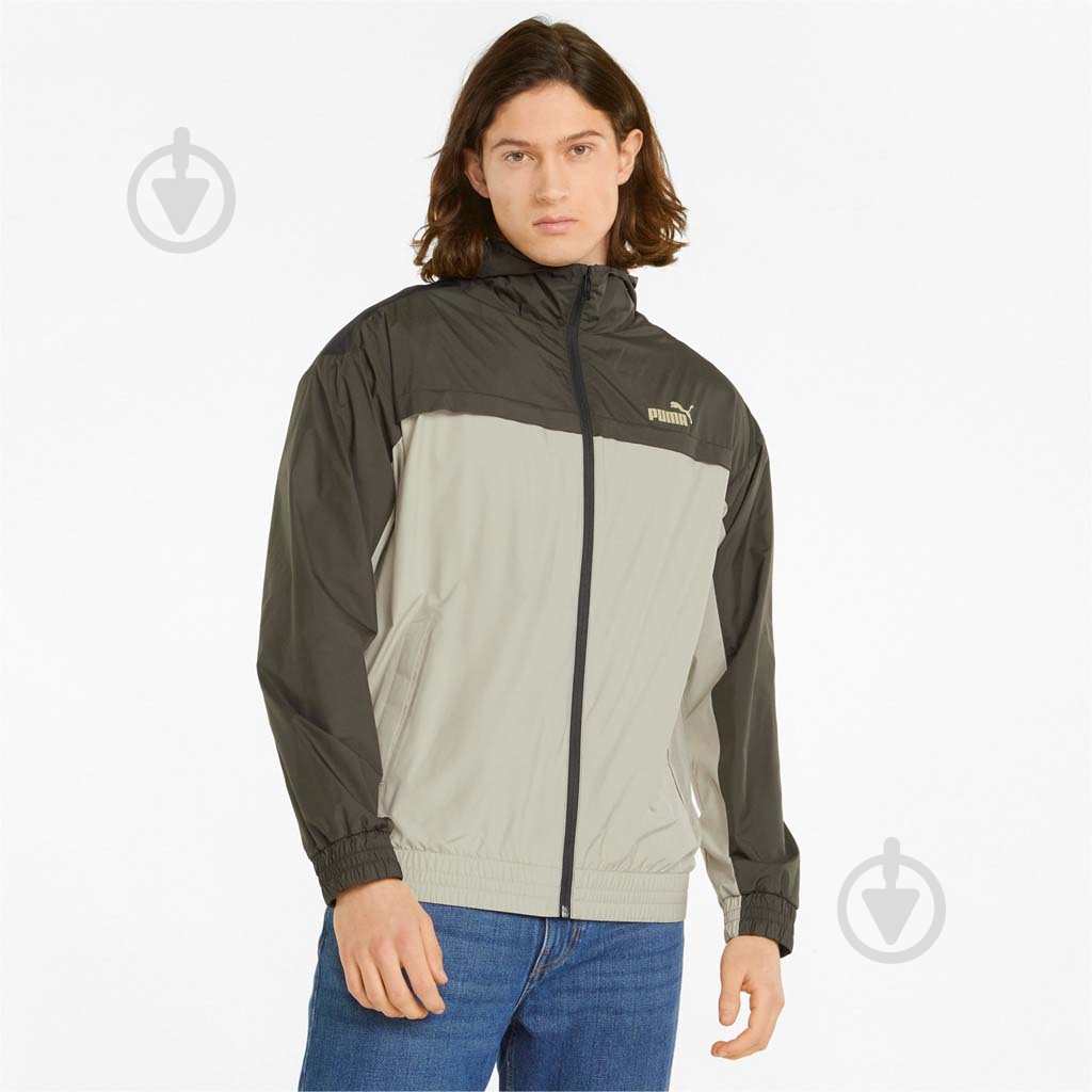 Вітрівка чоловіча Puma ESS+ CB WINDBREAKER 84748364 р.S бежева - фото 1 Вітрівка чоловіча Puma ESS+ CB WINDBREAKER 84748364 р.S бежева - фото 1