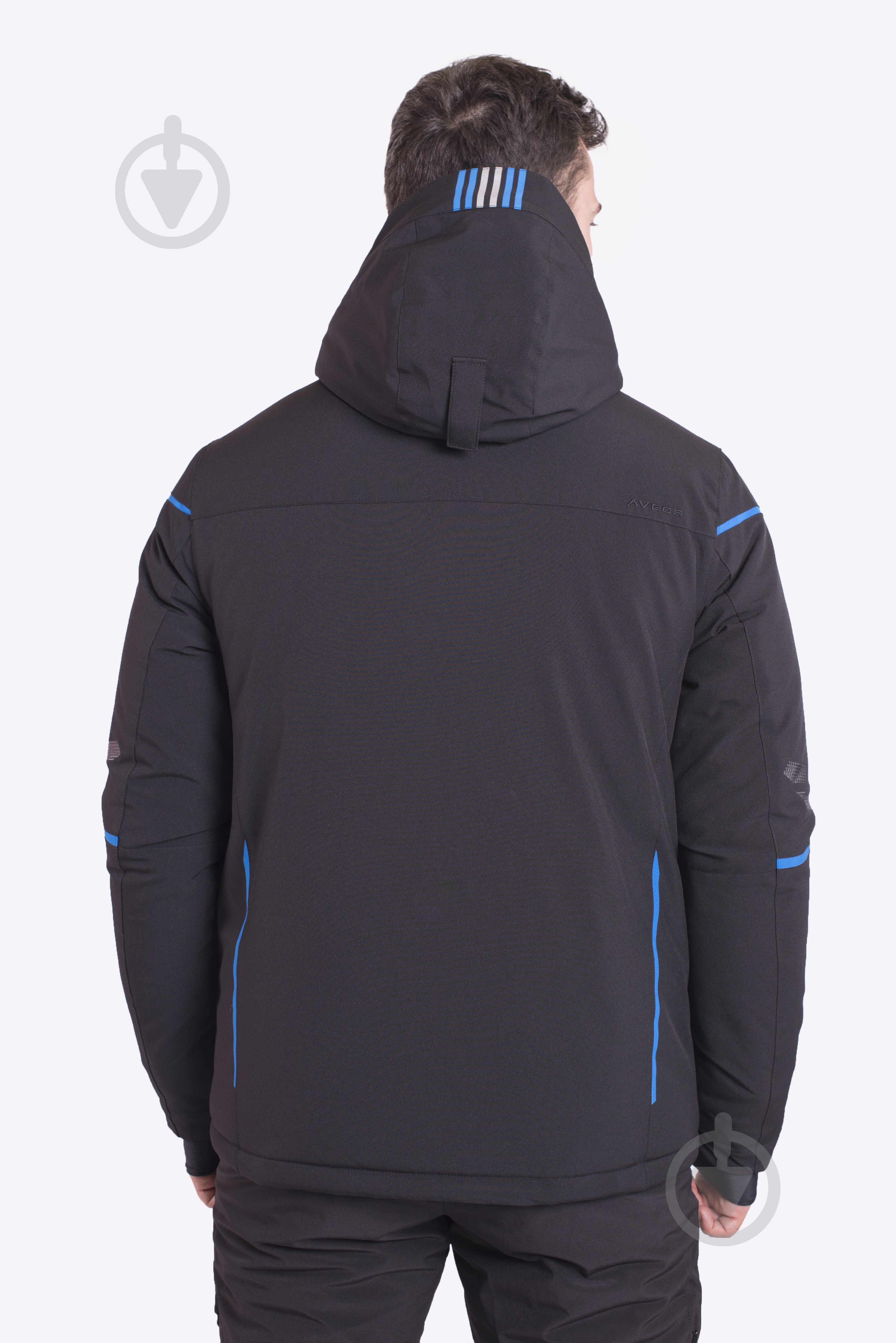 Куртка мужская зимняя Avecs AV-70399B/1 р.XXXXL черная - фото 5