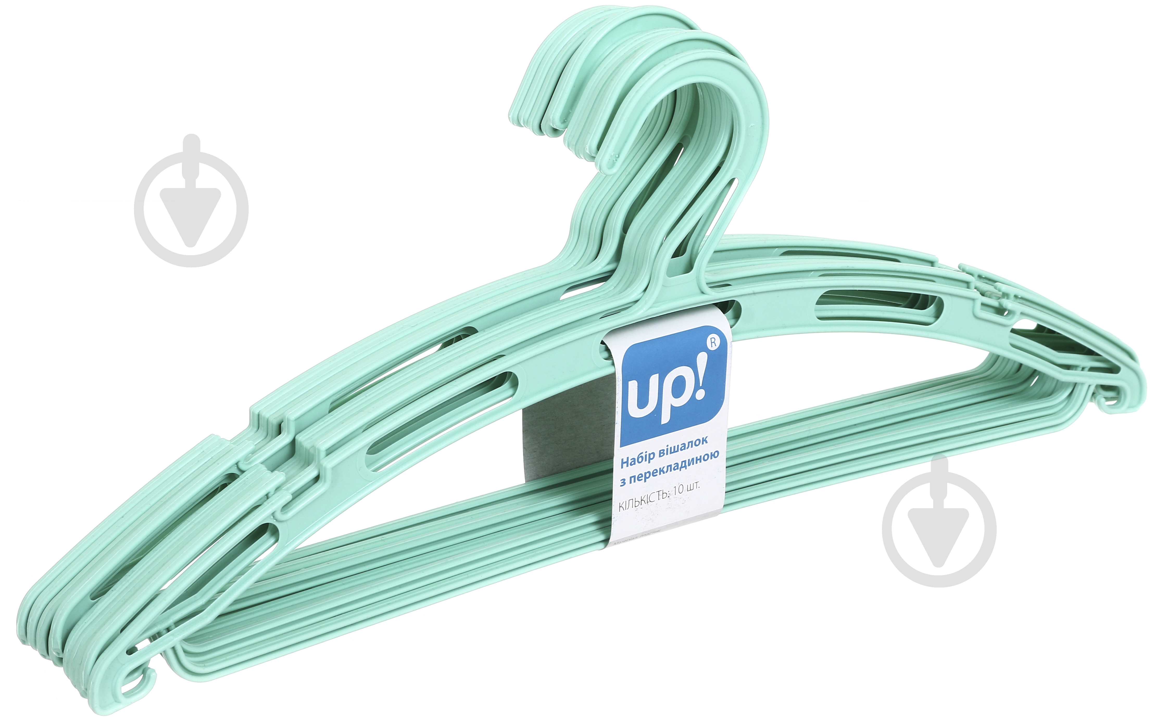 Набір плічок UP! (Underprice) в асортименті 41 см 10 шт. - фото 2