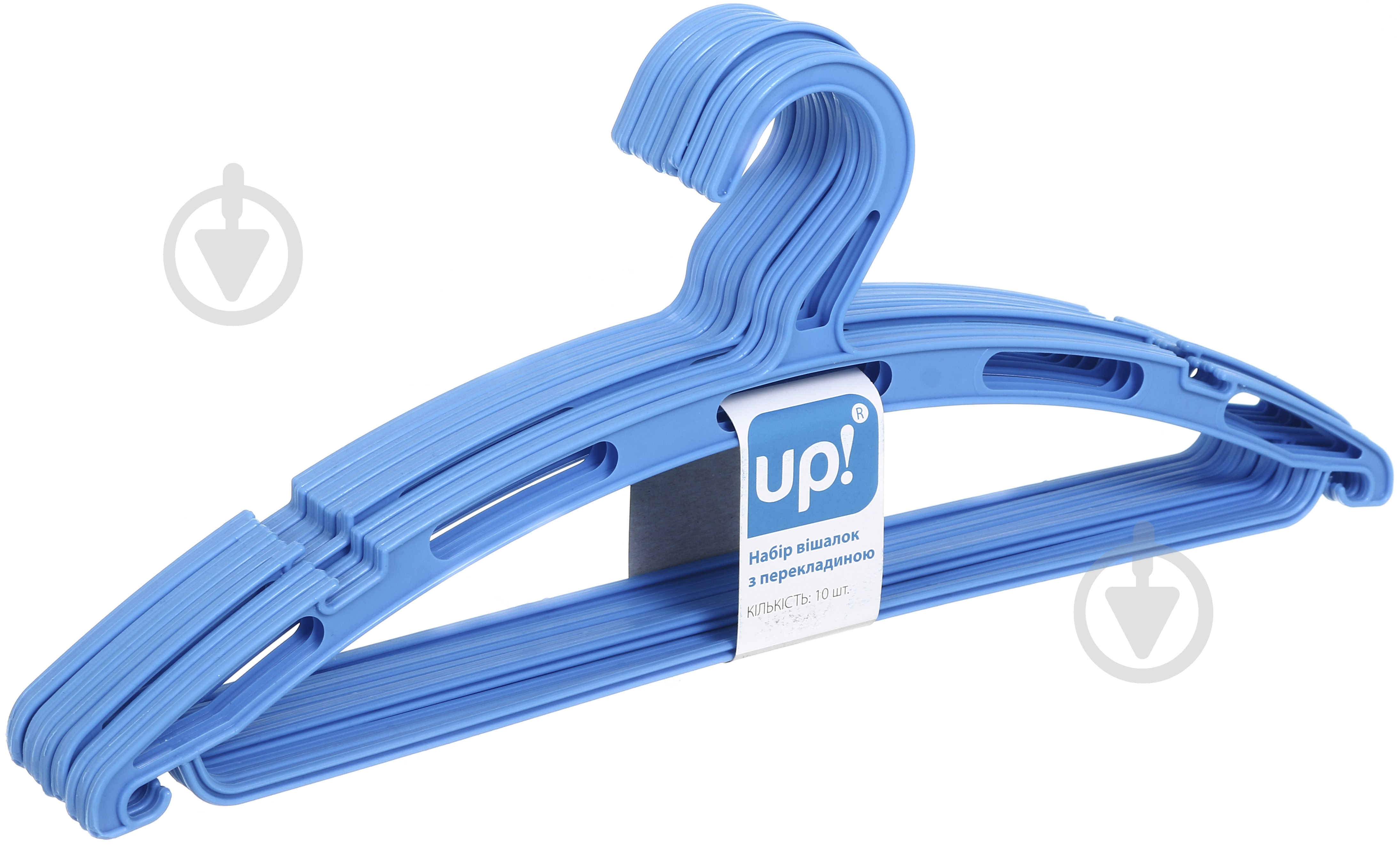 Набір плічок UP! (Underprice) в асортименті 41 см 10 шт. - фото 1