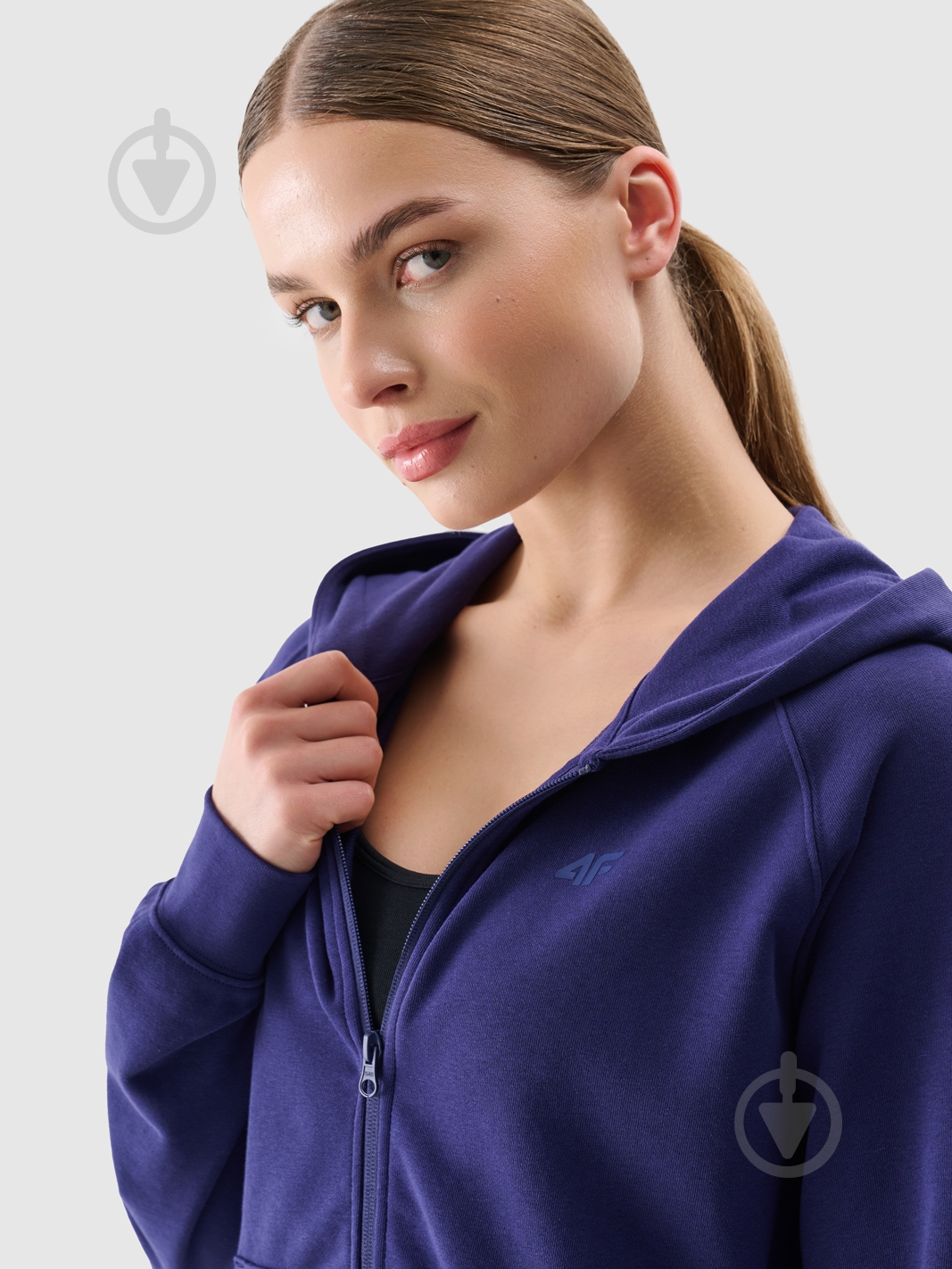 Джемпер 4F SWEATSHIRT F1763 4FWMM00TSWSF1763-31S р.XS синій - фото 3 Джемпер 4F SWEATSHIRT F1763 4FWMM00TSWSF1763-31S р.XS синій - фото 3