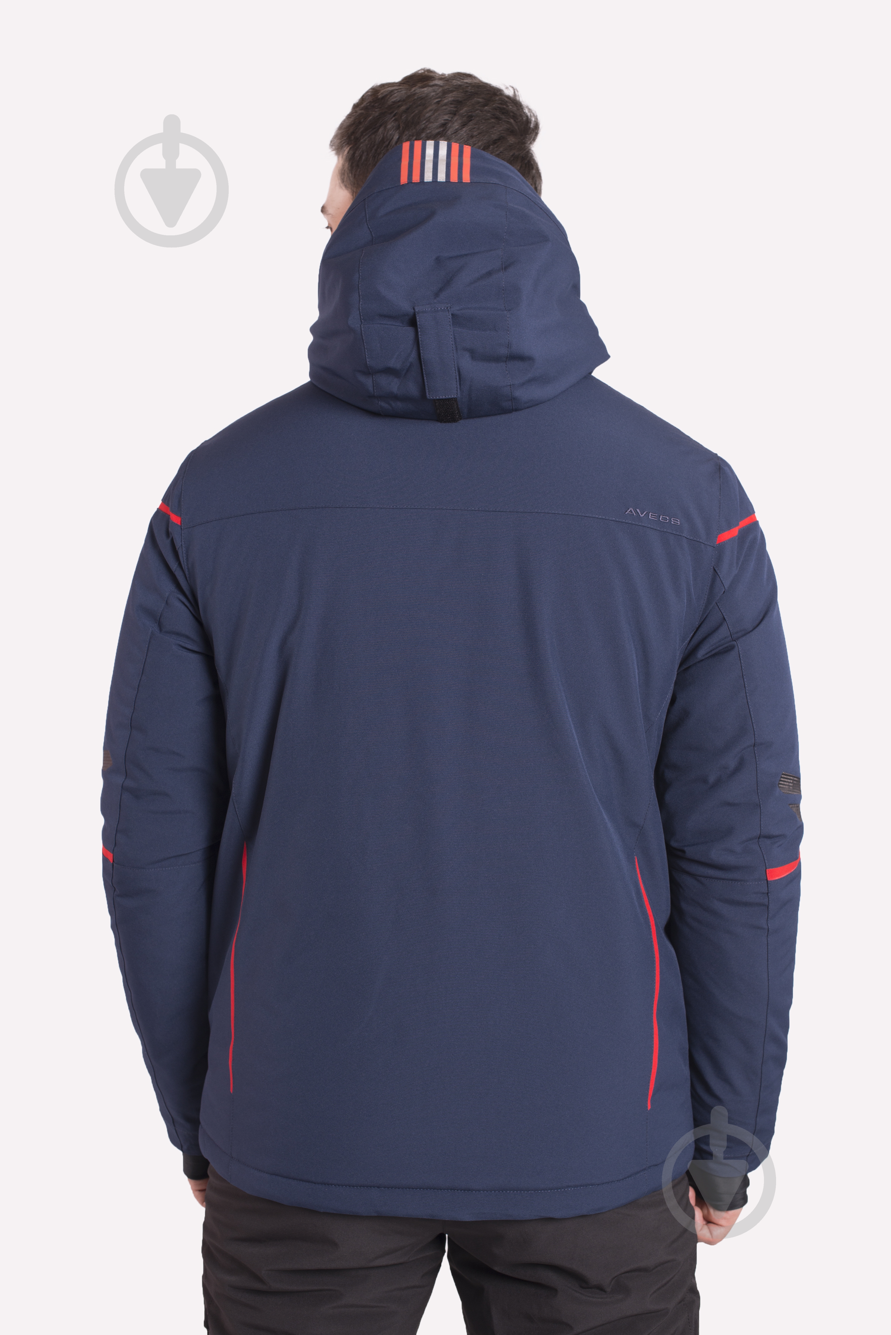 Куртка мужская зимняя Avecs AV-70399B/3 р.XXXXL синяя - фото 4
