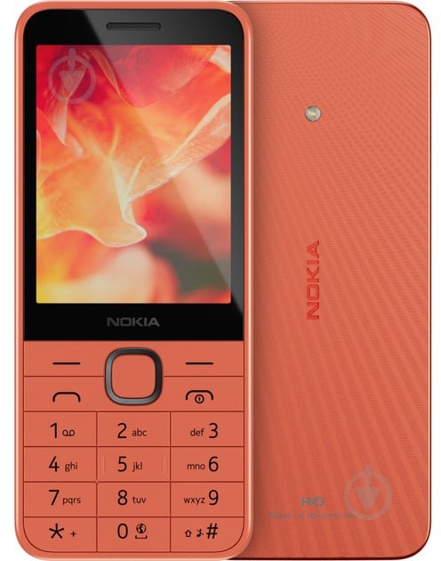 Мобильный телефон Nokia 215 4G 2024 Dual Sim peach Nokia 215 4G DS 2024 Peach - фото 1