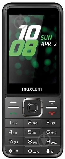 Мобильный телефон Maxcom MM244 black MM244 Black - фото 2