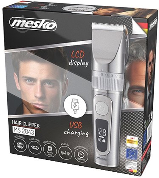 Машинка для стрижки волос Mesko MS-2843 - фото 12 Машинка для стрижки волос Mesko MS-2843 - фото 12