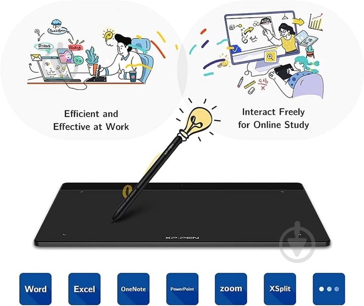 Планшет графический XP-Pen Deco Fun XS_BK black - фото 8