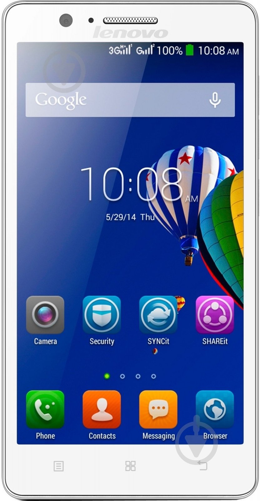 Смартфон Lenovo A536 1/8GB white - фото 1 Смартфон Lenovo A536 1/8GB white - фото 1