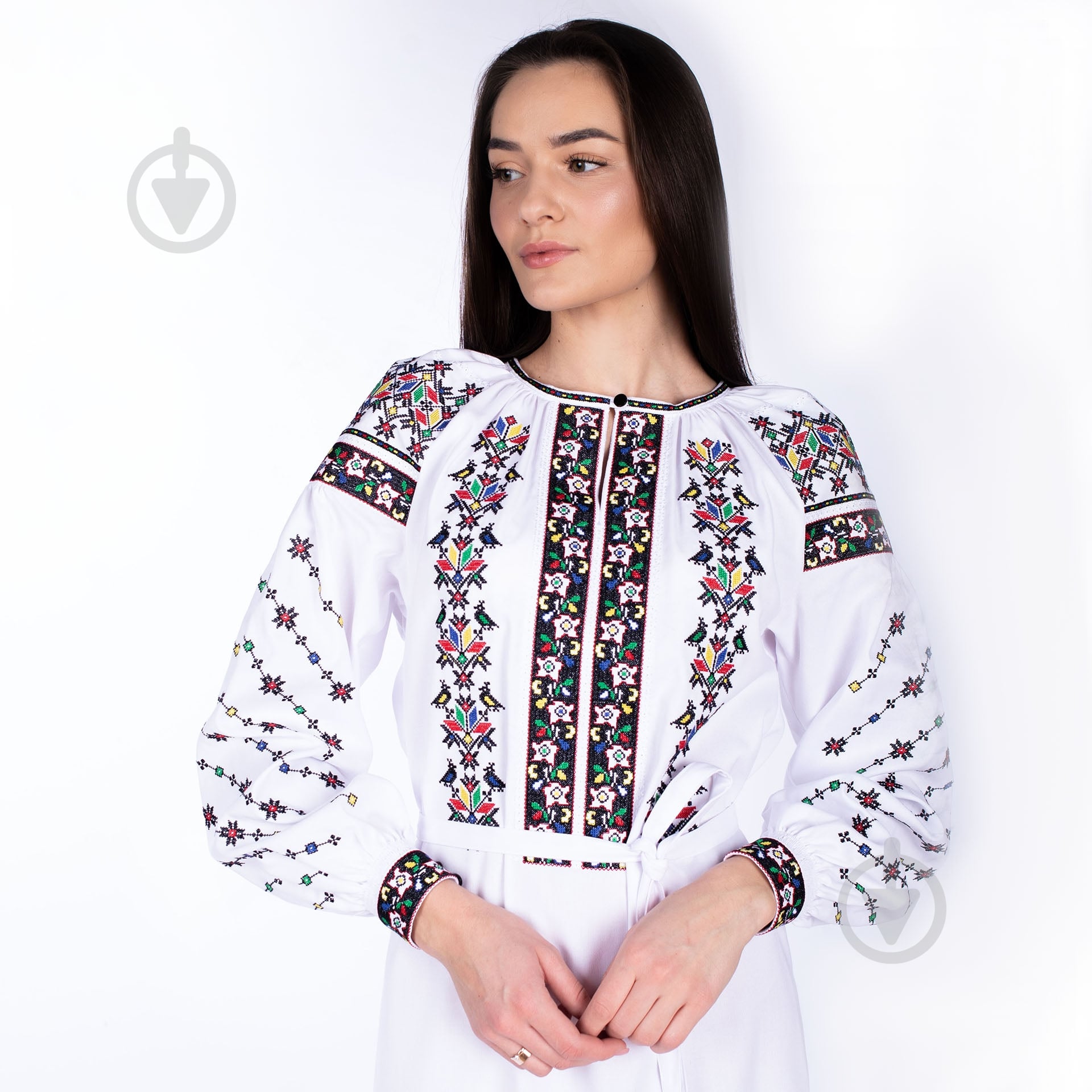 Платье Эдельвика белый р. 46 229-23/09 - фото 2 Платье Эдельвика белый р. 46 229-23/09 - фото 2