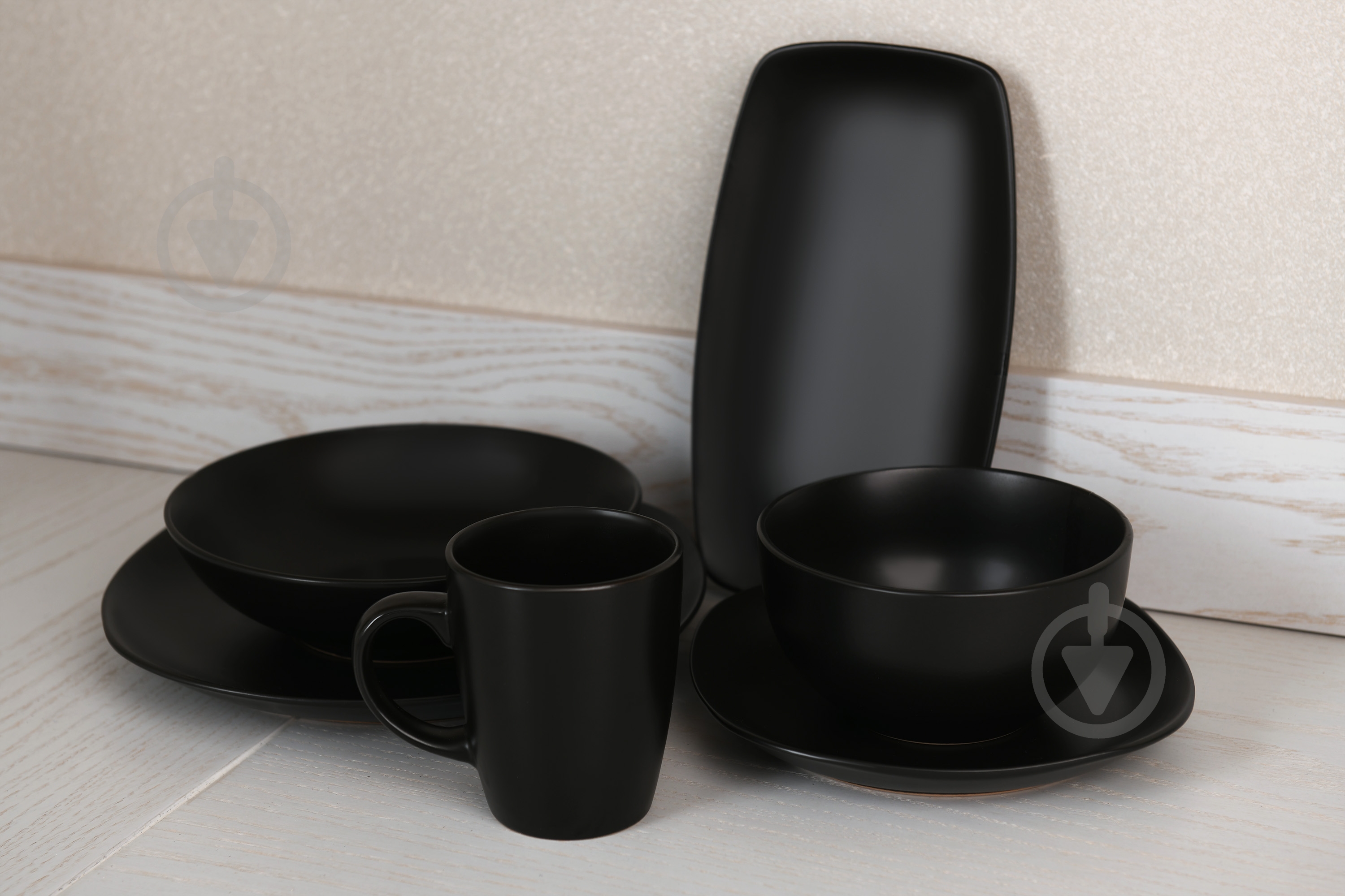 Чашка Ardesto Molize, 350 мл, черная, керамика - фото 2