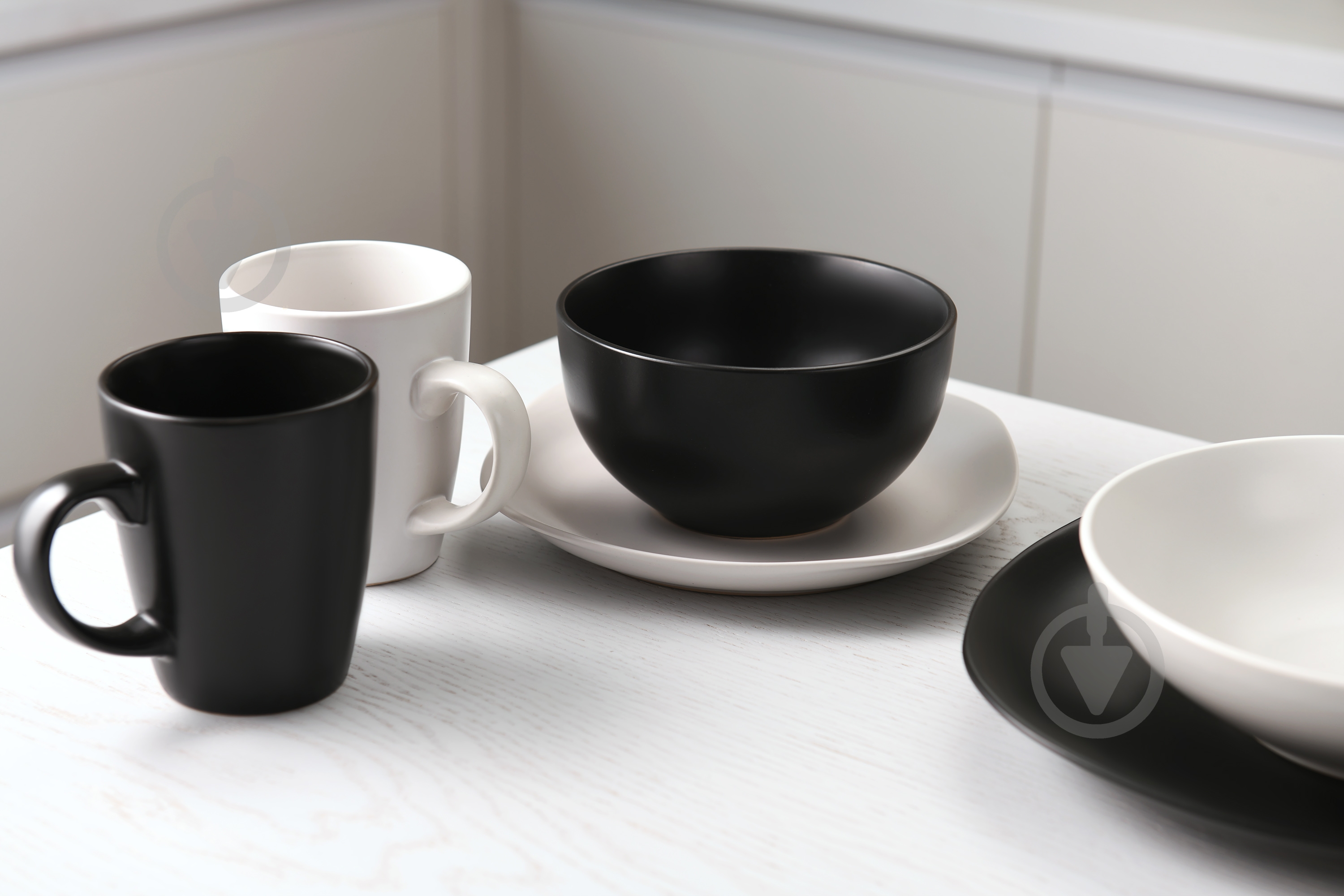 Чашка Ardesto Molize, 350 мл, черная, керамика - фото 4