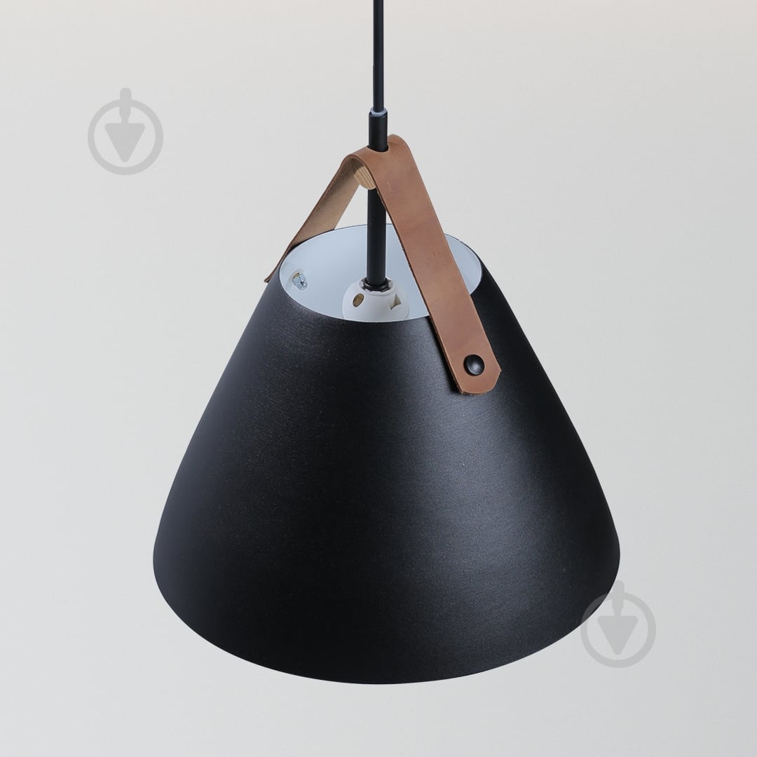 ВІТРИНА! Підвіс Светкомплект D-260 Leather 1x40 Вт E27 чорний - фото 3 ВІТРИНА! Підвіс Светкомплект D-260 Leather 1x40 Вт E27 чорний - фото 3