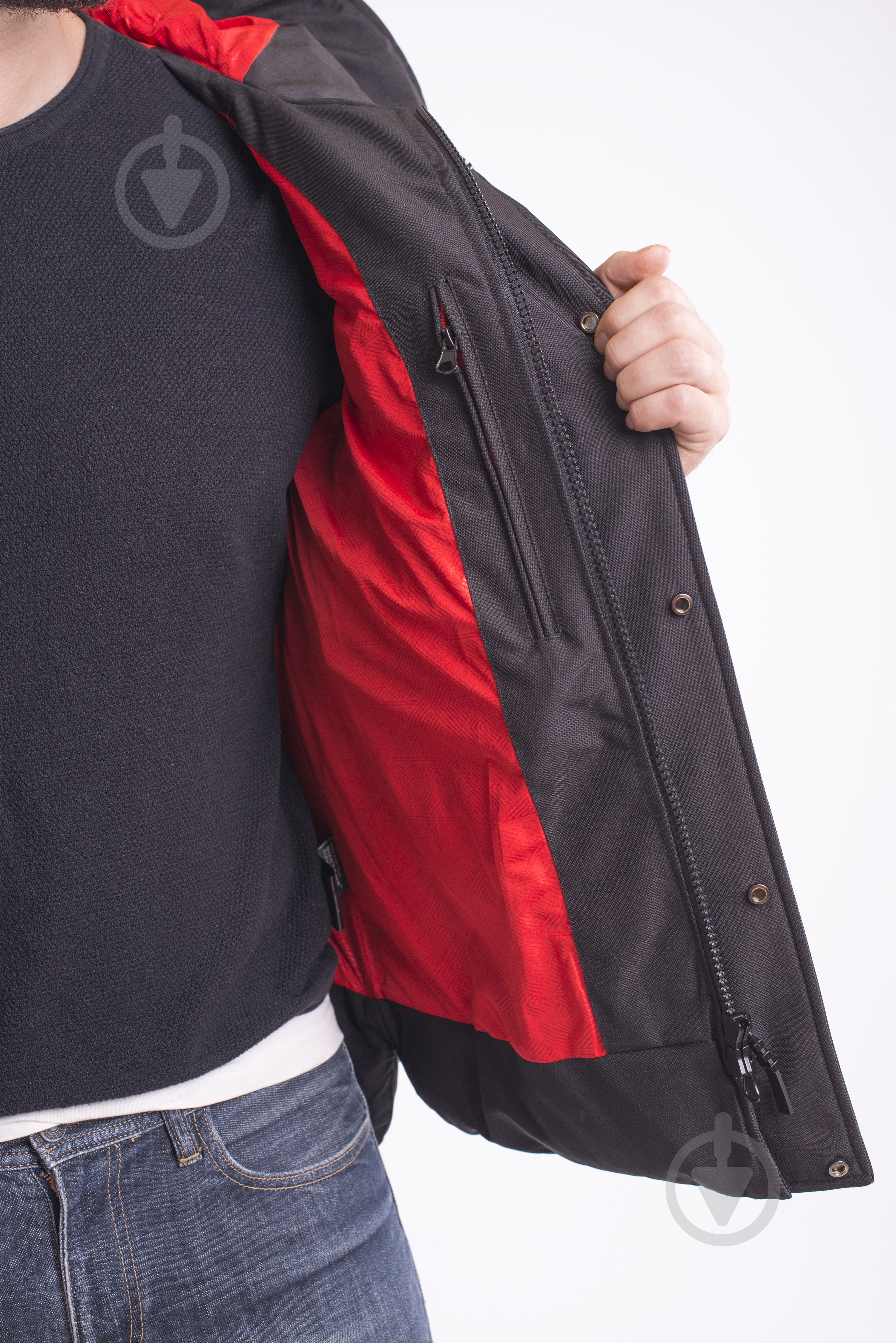 Куртка мужская зимняя Avecs AV-70403/1 р.XXXL черная - фото 4