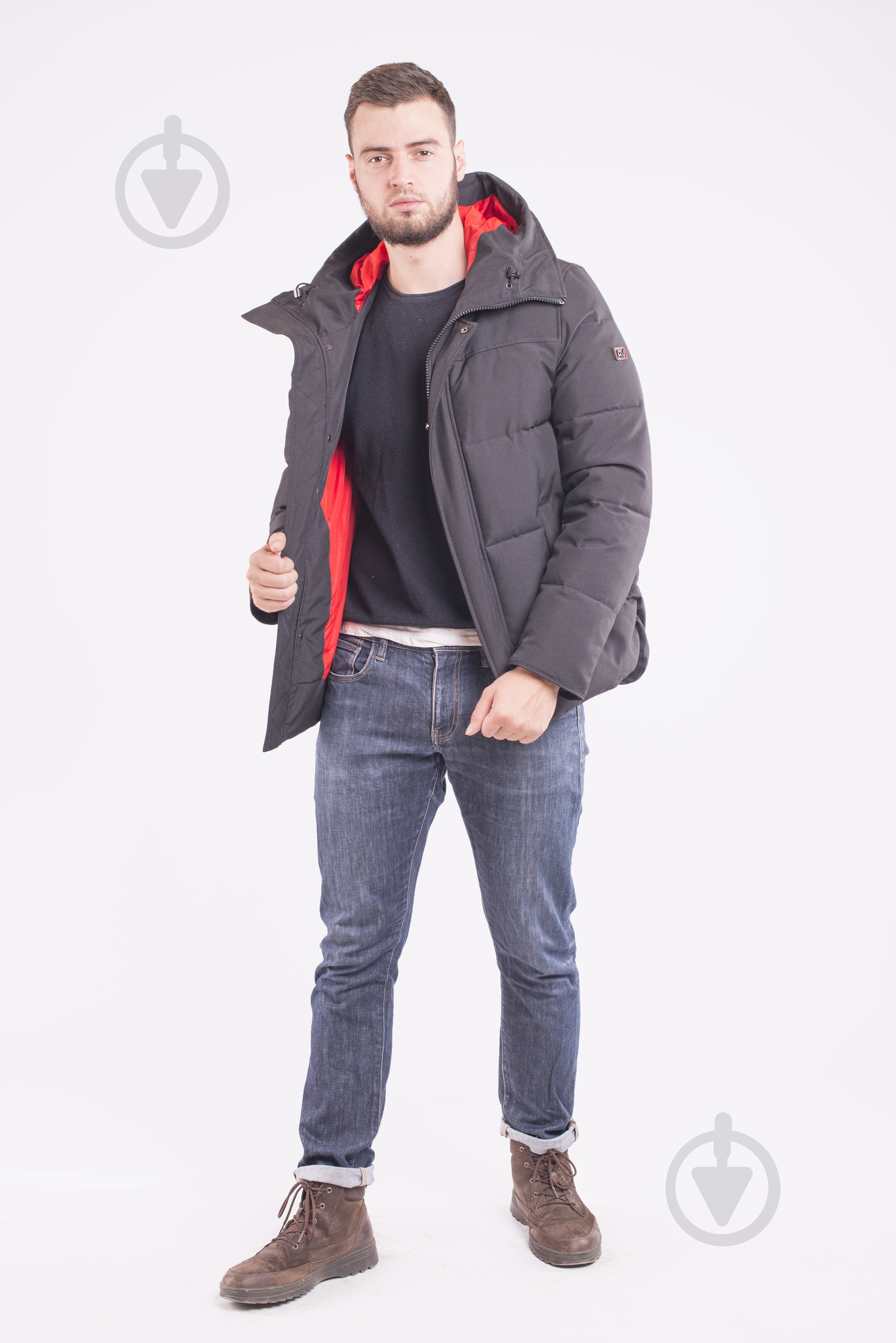 Куртка мужская зимняя Avecs AV-70403/1 р.XXXL черная - фото 5