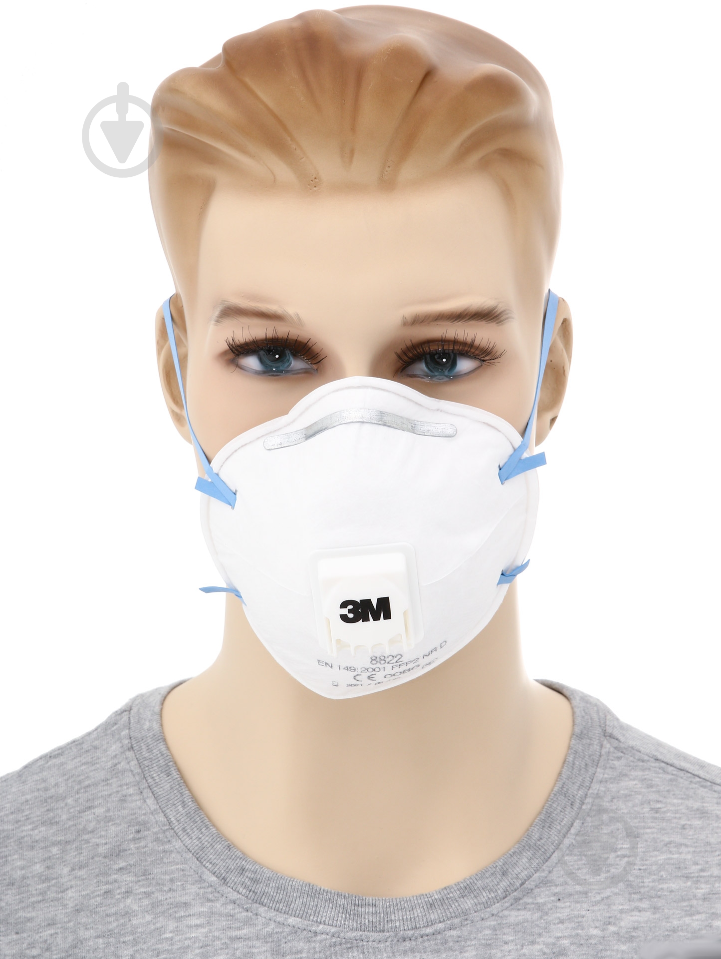 Респиратор 3M 8822 -PT/FFP2/UR - фото 1 Респиратор 3M 8822 -PT/FFP2/UR - фото 1