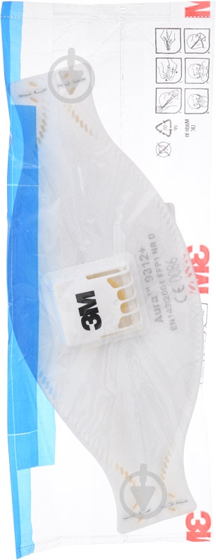 Респиратор 3M 9312-PT/FFP1/UR - фото 4 Респиратор 3M 9312-PT/FFP1/UR - фото 4