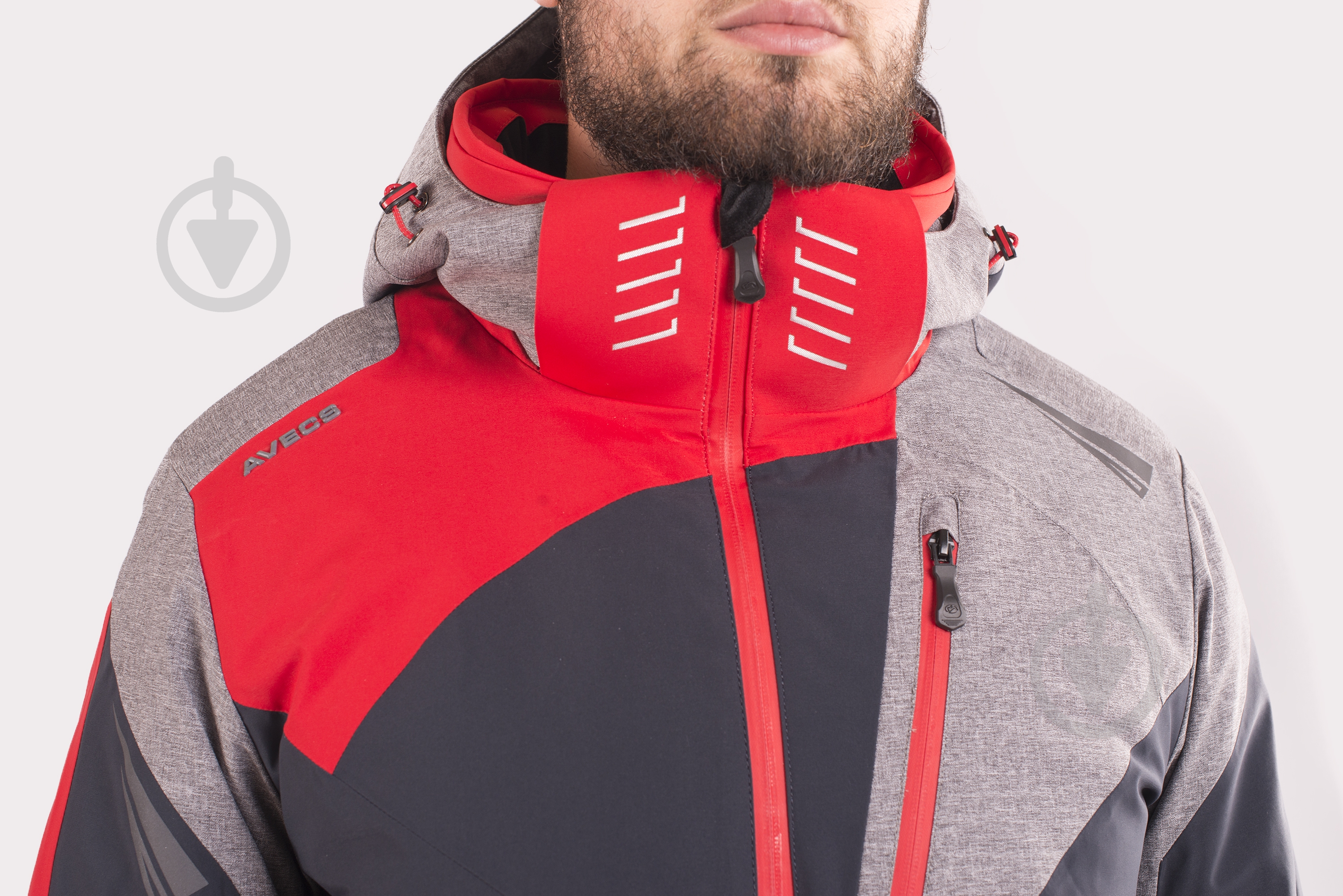 Куртка мужская зимняя Avecs AV-70408/23 р.XL темно-серая - фото 1 Куртка мужская зимняя Avecs AV-70408/23 р.XL темно-серая - фото 1