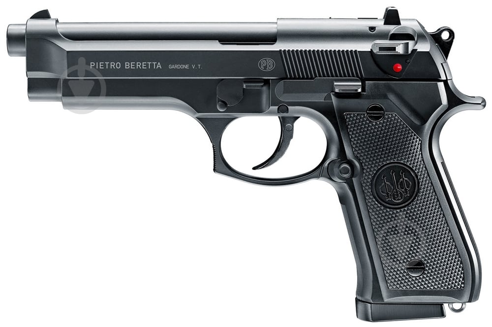 トイガン BERETTA M92F 9mm Semiautomatic Pistol ᐉ Пистолет страйкбольный Umarex Beretta M92 FS CO₂ 6 мм ц:black