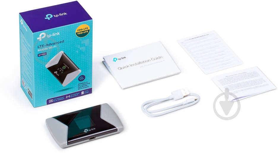 Маршрутизатор бездротовий TP-Link LTE-Advanced M7450 - фото 3 Маршрутизатор бездротовий TP-Link LTE-Advanced M7450 - фото 3