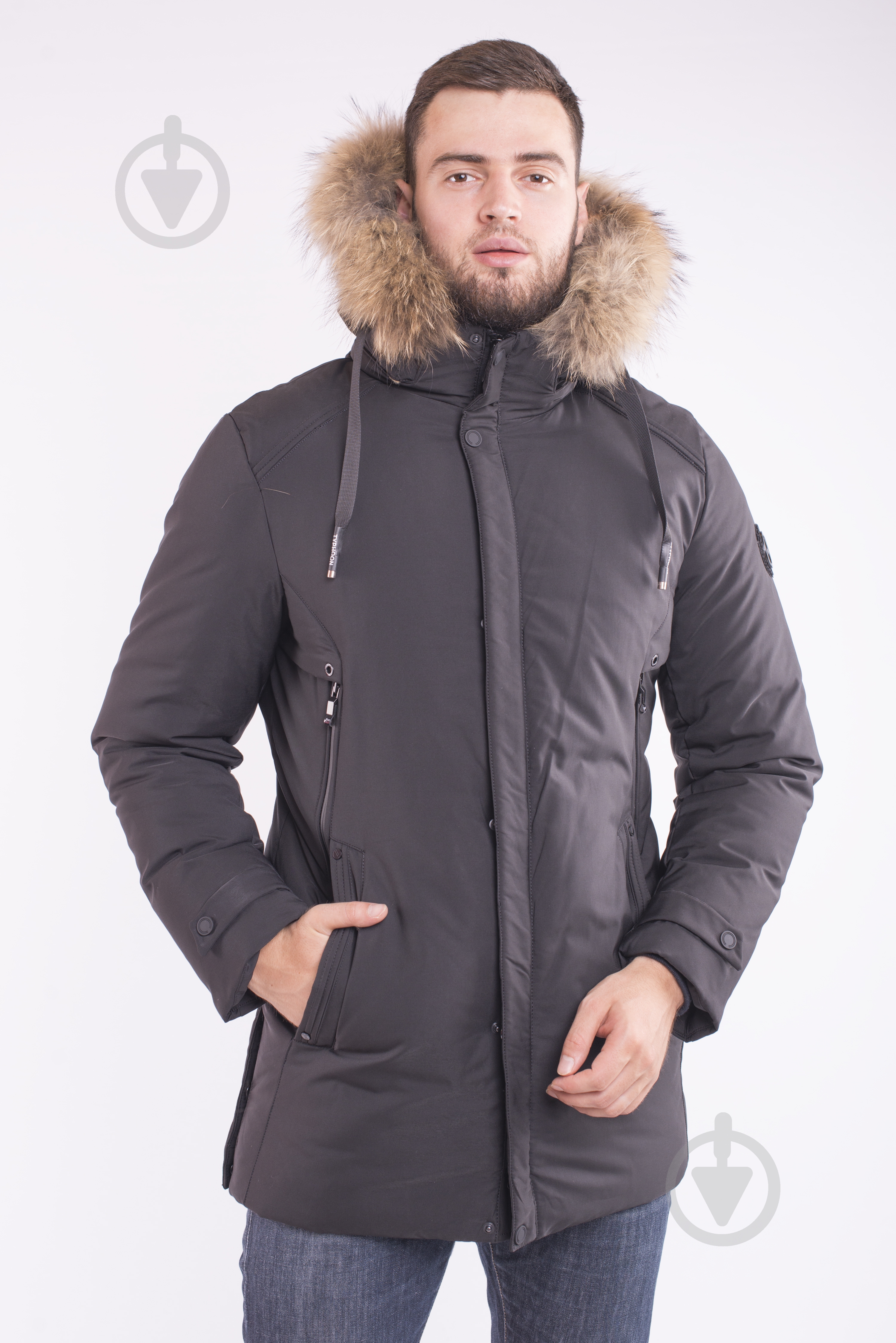Куртка чоловіча зимова Avecs AV-70315/1 р.M чорна - фото 2 Куртка чоловіча зимова Avecs AV-70315/1 р.M чорна - фото 2