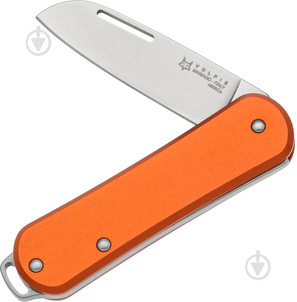 Ніж складаний Fox Knives Vulpis Aluminium Orange 1753.07.04 - фото 3 Ніж складаний Fox Knives Vulpis Aluminium Orange 1753.07.04 - фото 3