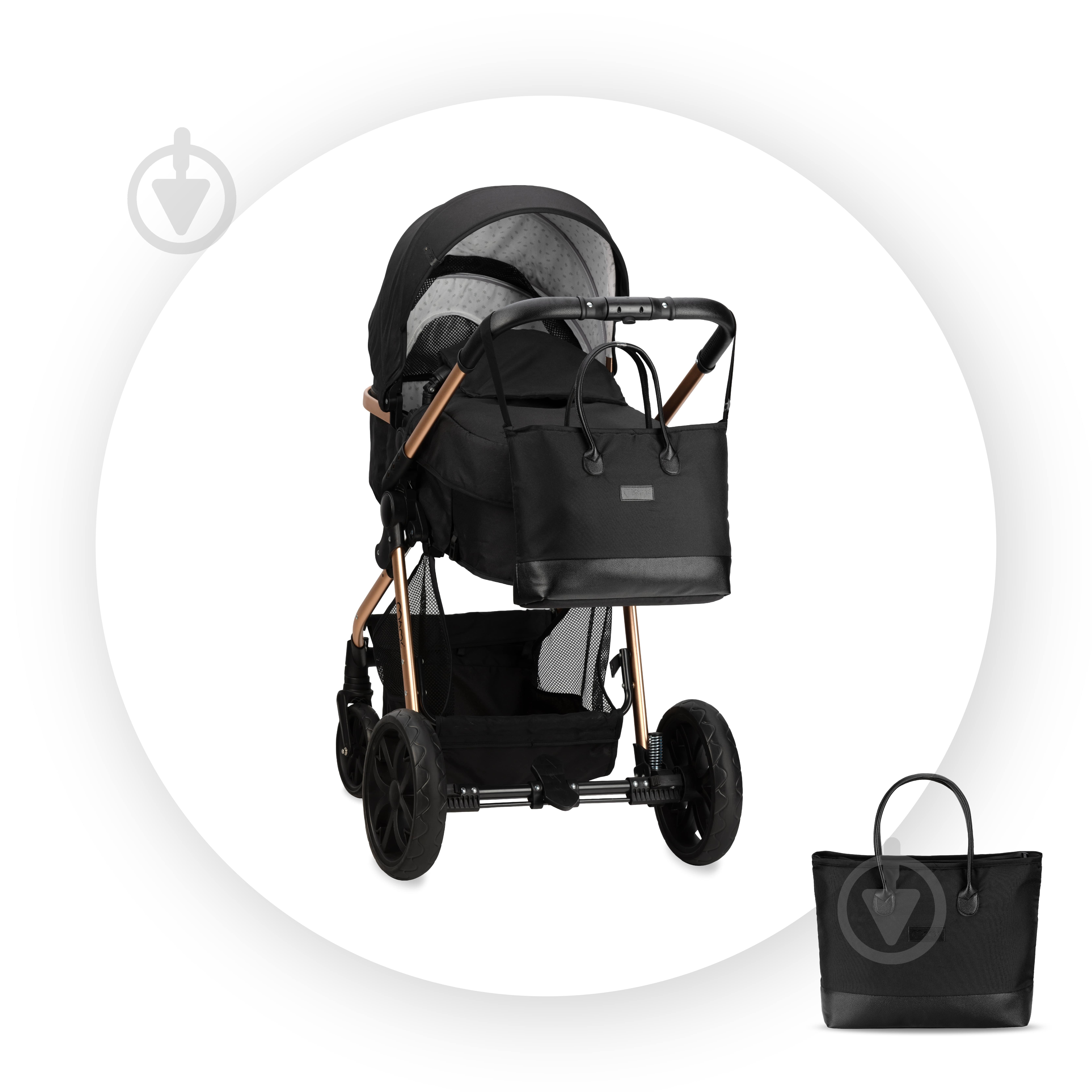 Коляска универсальная 2 в 1 MoMi Limuru 2в1 - фото 11