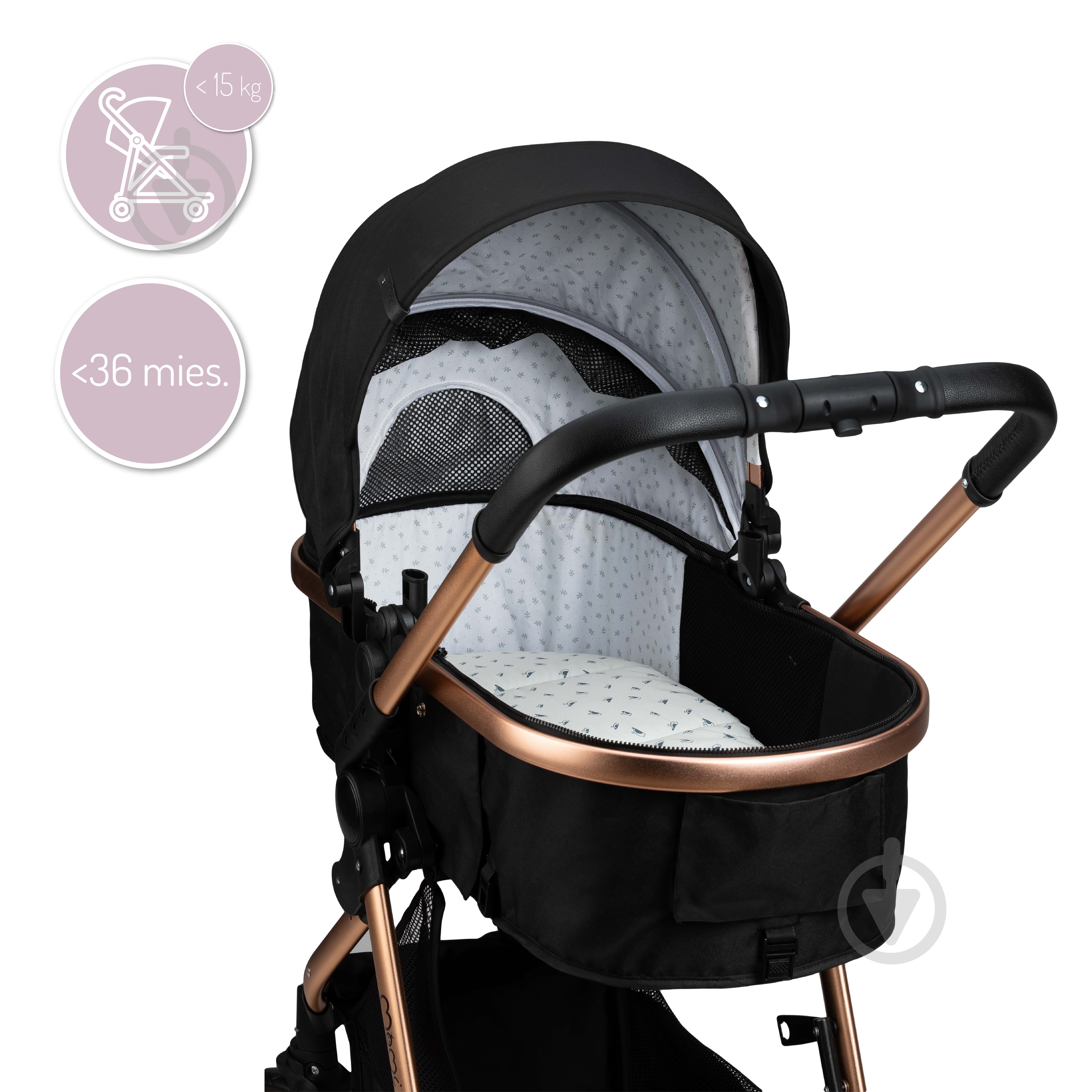 Коляска универсальная 2 в 1 MoMi Limuru 2в1 - фото 14