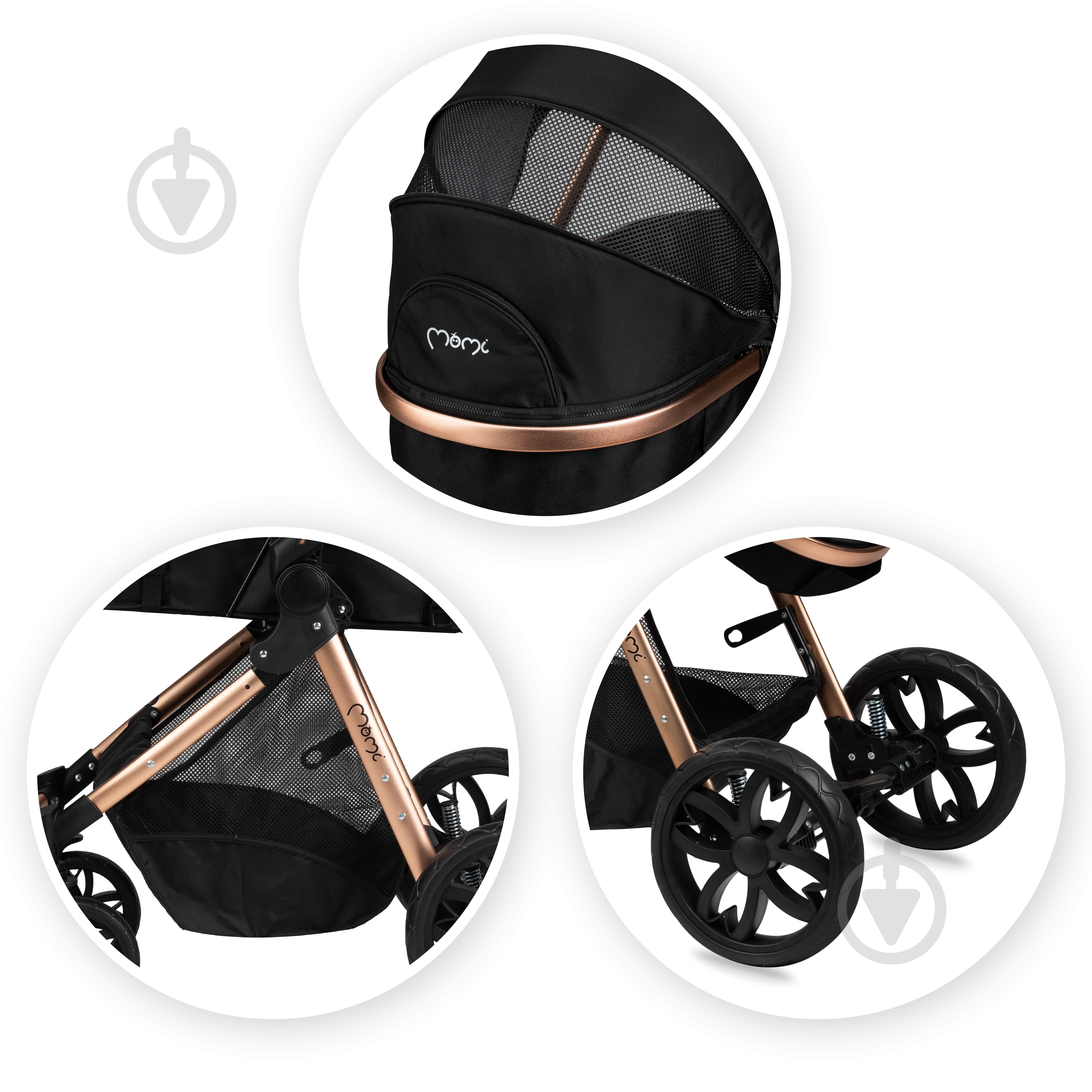 Коляска универсальная 2 в 1 MoMi Limuru 2в1 - фото 10