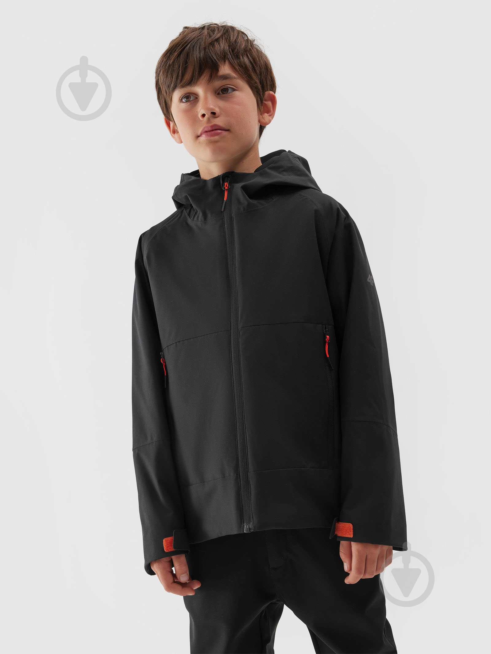 Куртка для мальчиков 4F TECHNICAL JACKET M281 4FJAW23TTJAM281-21S р.140 черная - фото 4