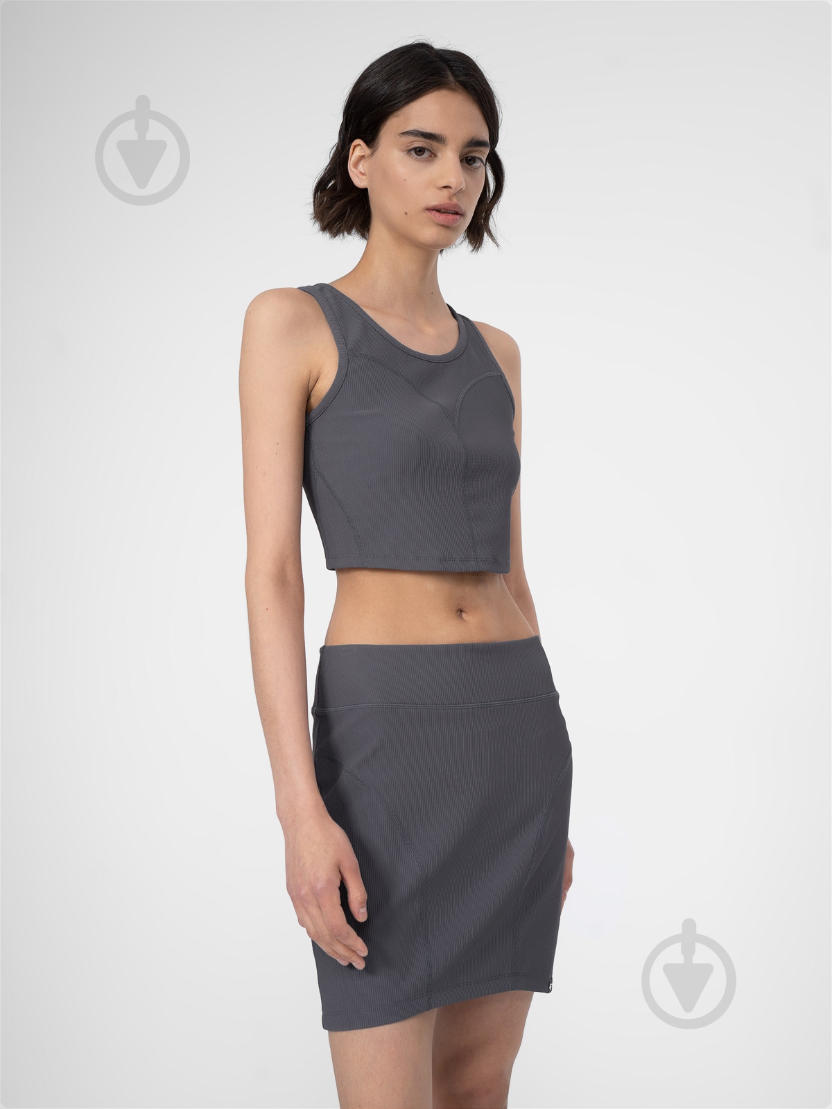 Юбка 4F 4FSS23TSKIF007-22S р. XL серый - фото 1 Юбка 4F 4FSS23TSKIF007-22S р. XL серый - фото 1