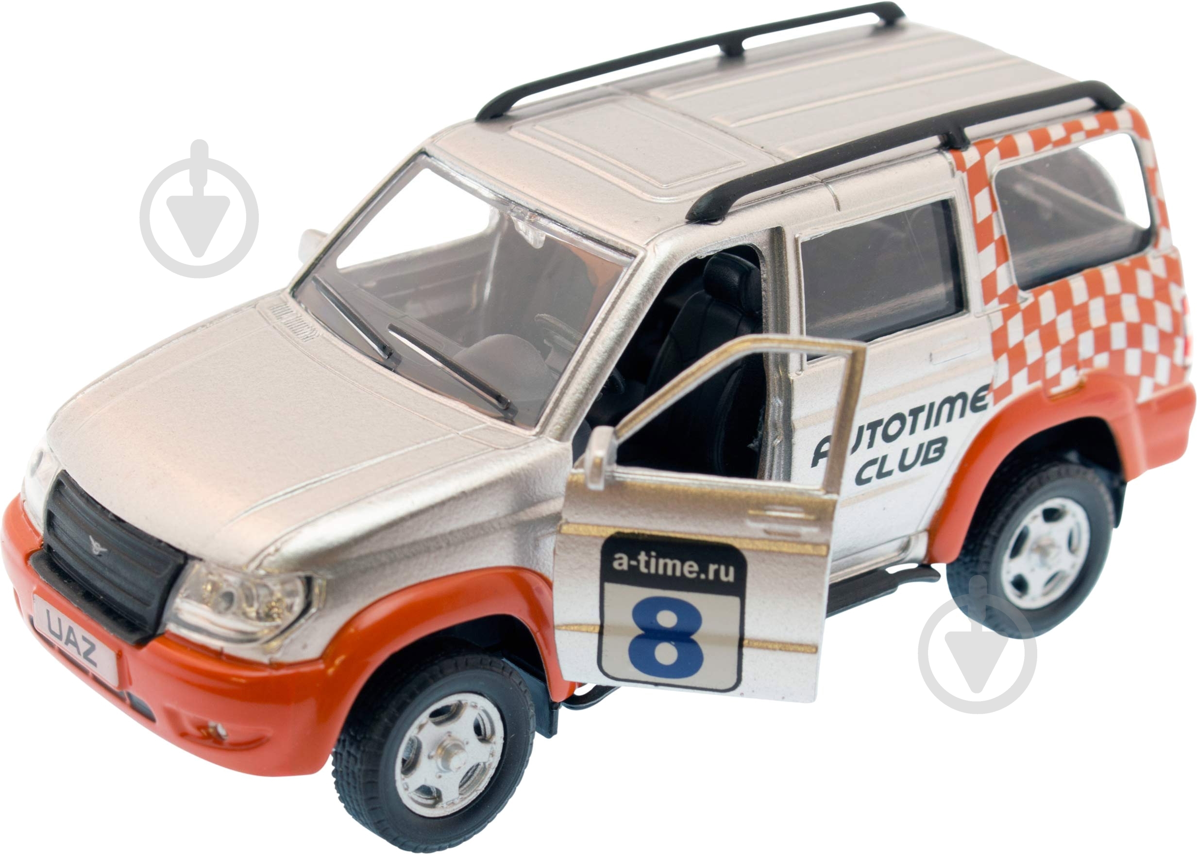 Автомодель Autotime 1:36 металева Патріот спорт 30191W-CIS - фото 1 Автомодель Autotime 1:36 металева Патріот спорт 30191W-CIS - фото 1