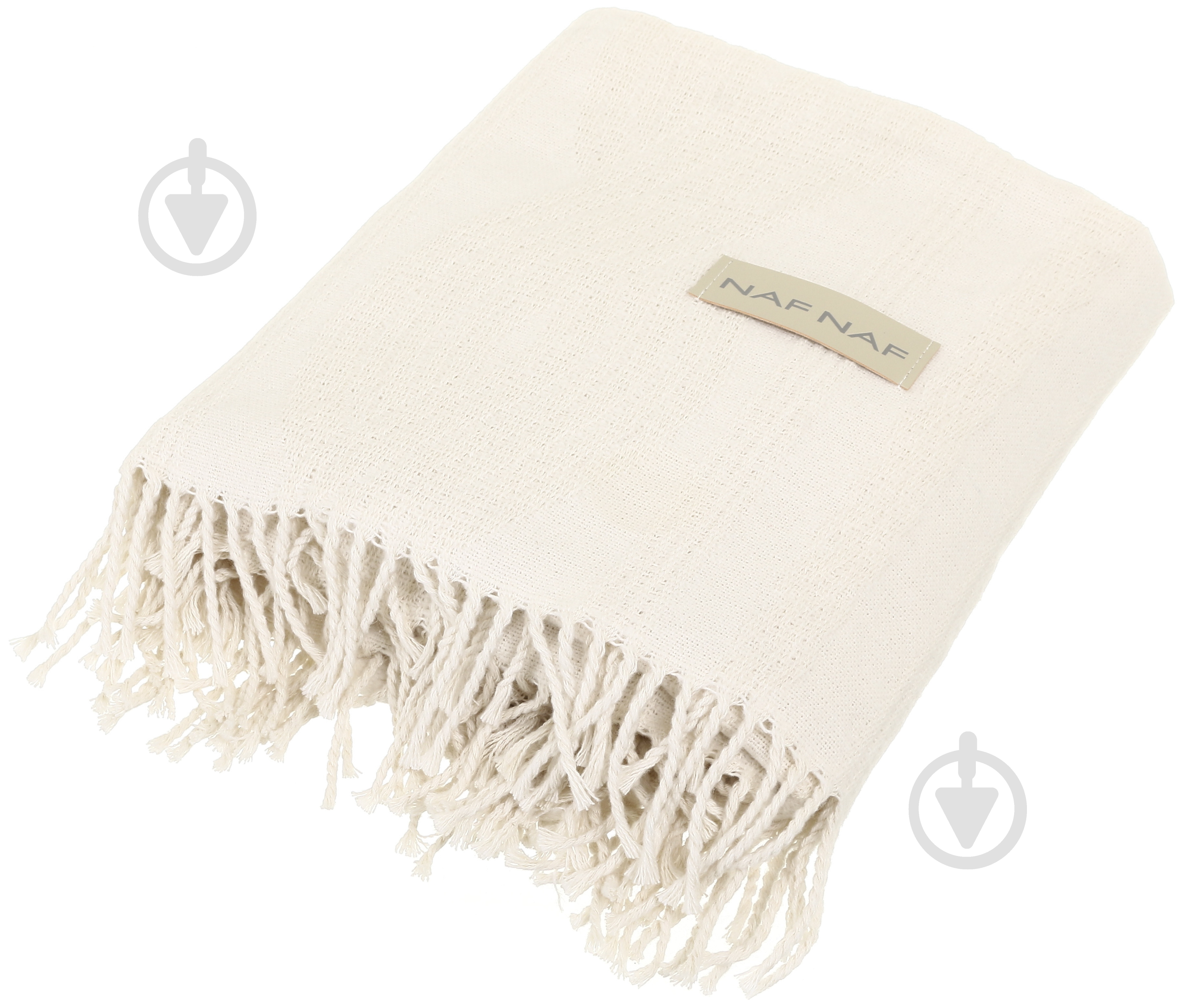 Плед Naf Naf Braid 130x170 см айвори Guy Laroche Paris - фото 2 Плед Naf Naf Braid 130x170 см айвори Guy Laroche Paris - фото 2
