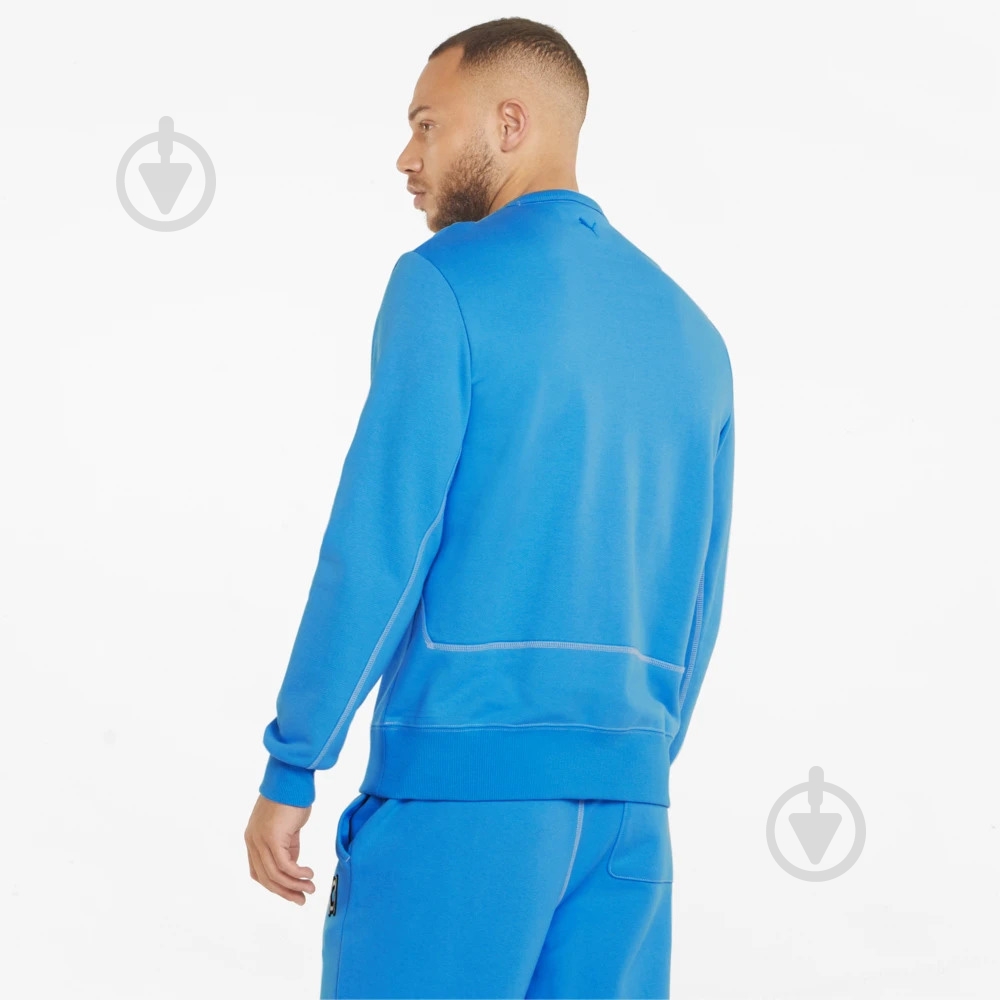 Свитшот Puma PIVOT CREW EMB 53324909 р. S голубой - фото 2