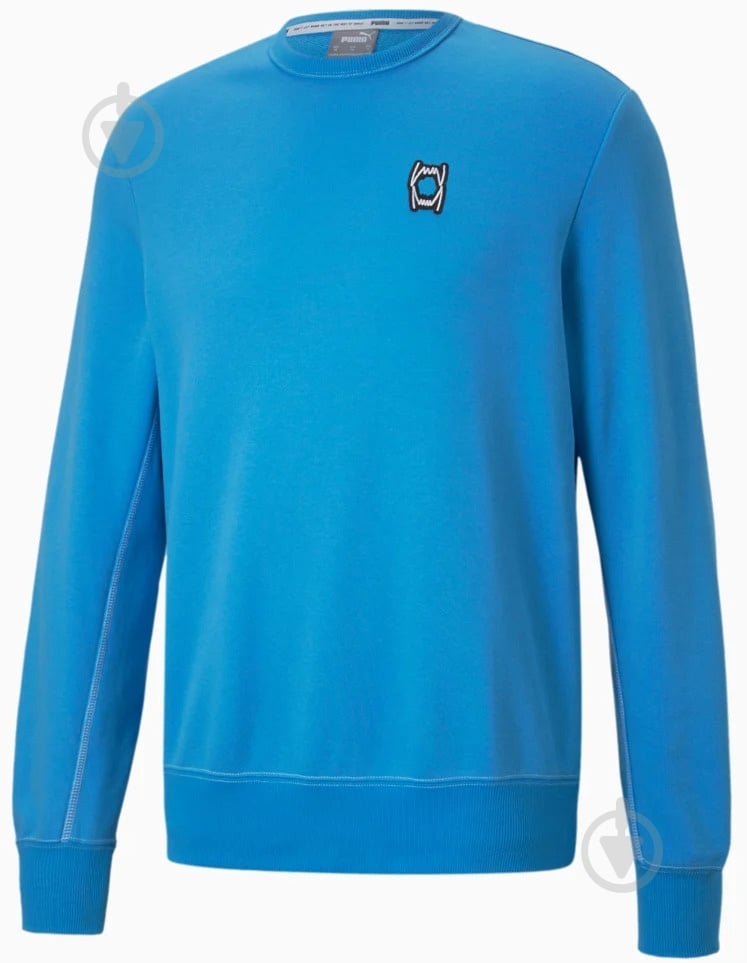 Свитшот Puma PIVOT CREW EMB 53324909 р. S голубой - фото 4