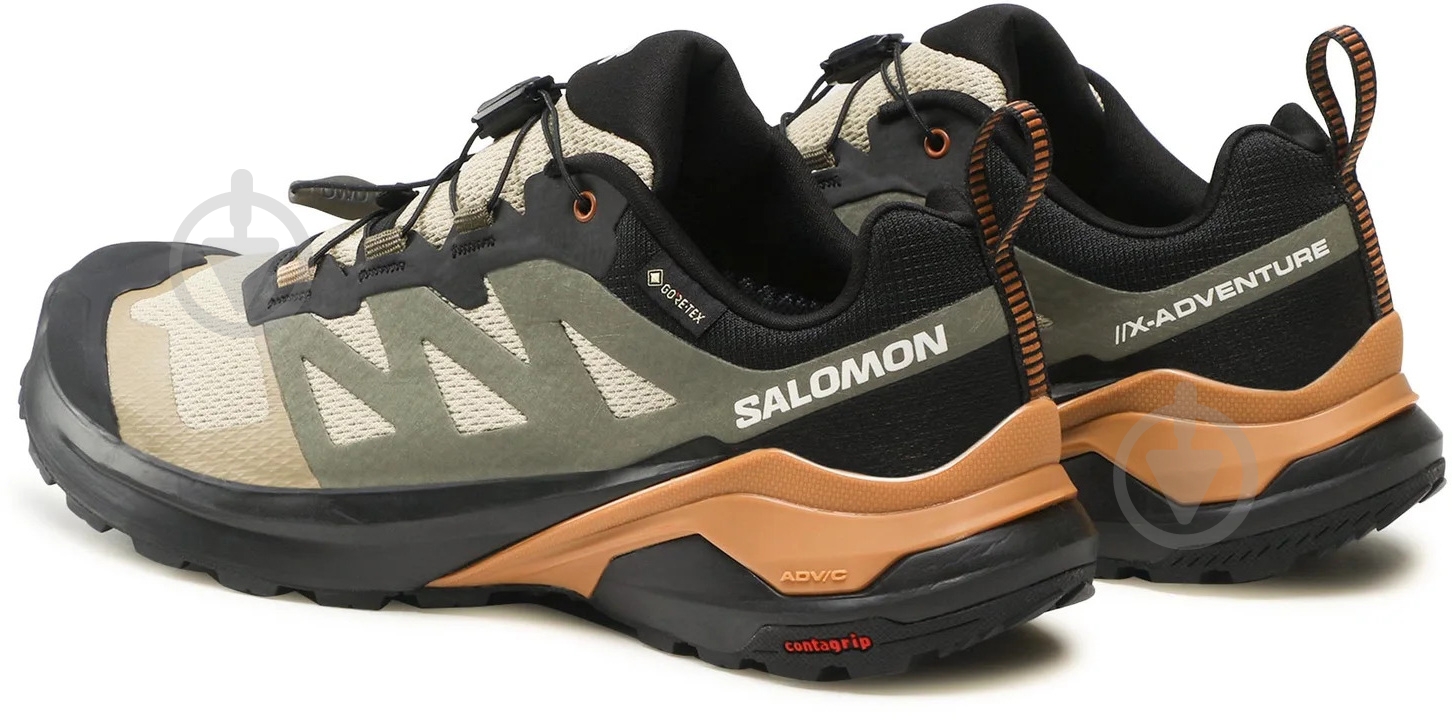 Кроссовки мужские демисезонные Salomon X-ADVENTURE GTX L47321300 р.46 2/3 коричневые - фото 3 Кроссовки мужские демисезонные Salomon X-ADVENTURE GTX L47321300 р.46 2/3 коричневые - фото 3