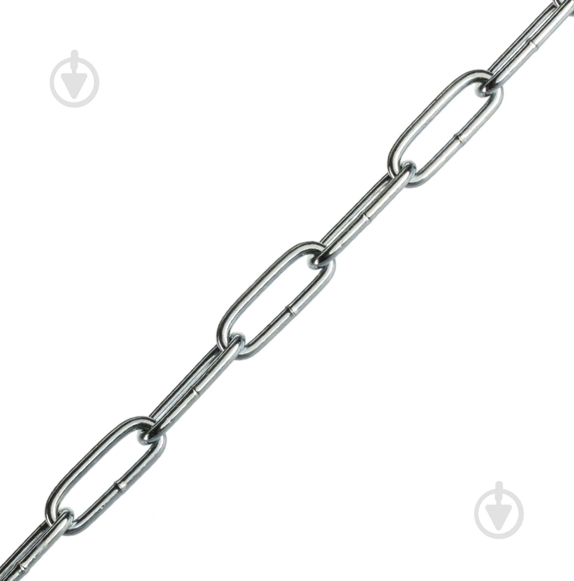 Цепь с карабином 5 мм гальваника - фото 2