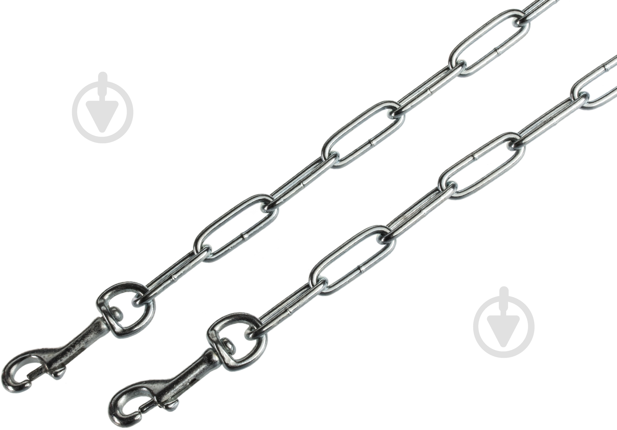 Цепь с карабином 5 мм гальваника - фото 1