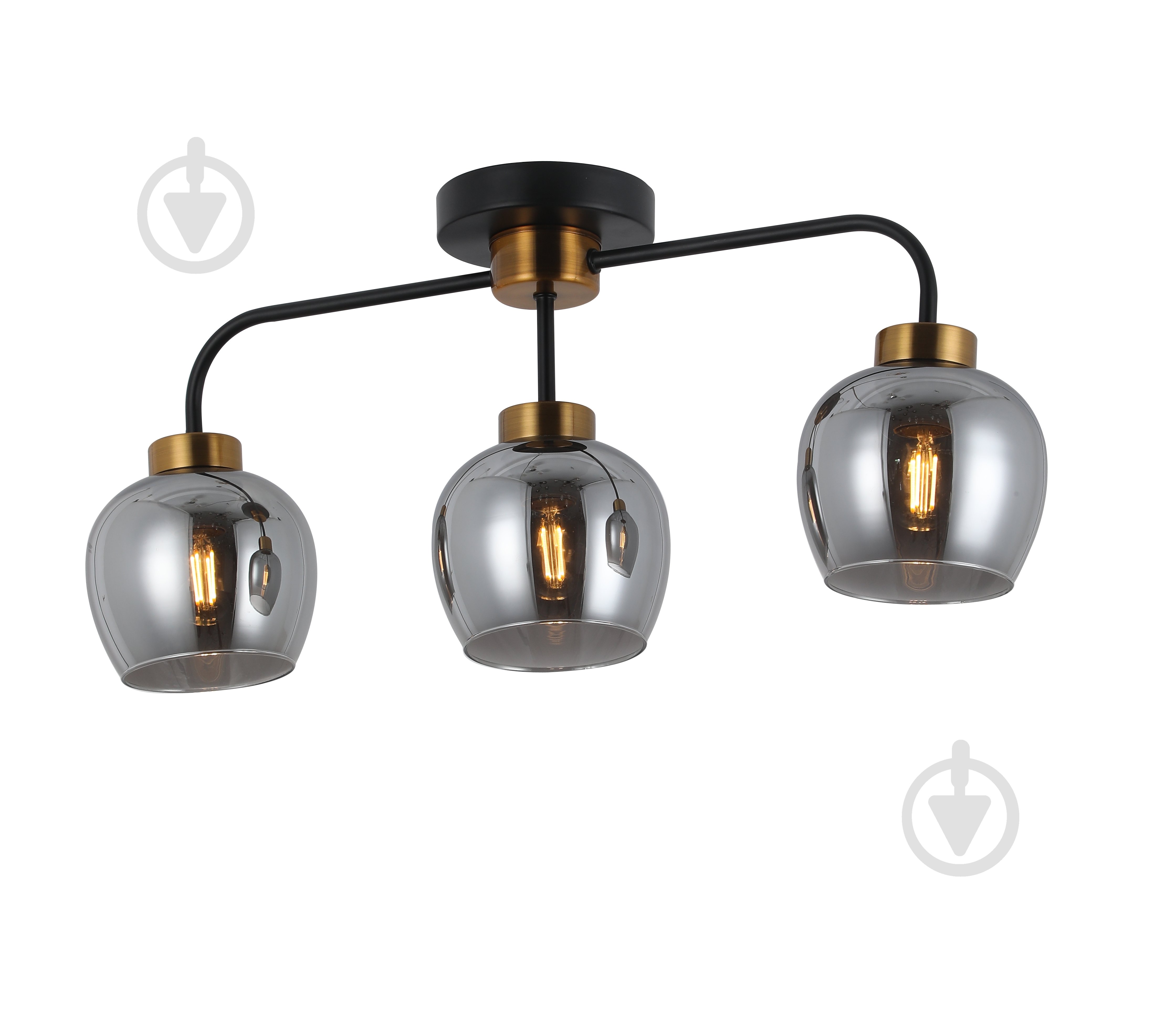 Люстра Blitz 3x60 Вт E27 черный 8269-43 - фото 1